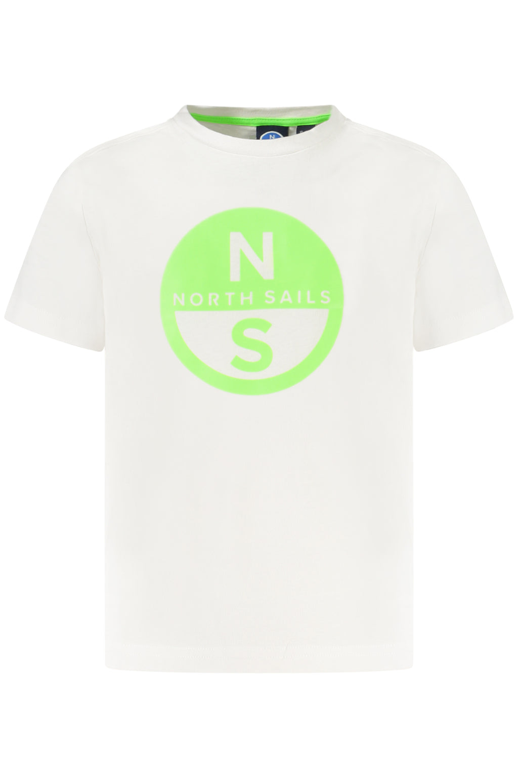 CAMISETA DE MANGA CORTA NORTH SAILS PARA NIÑO, BLANCA 