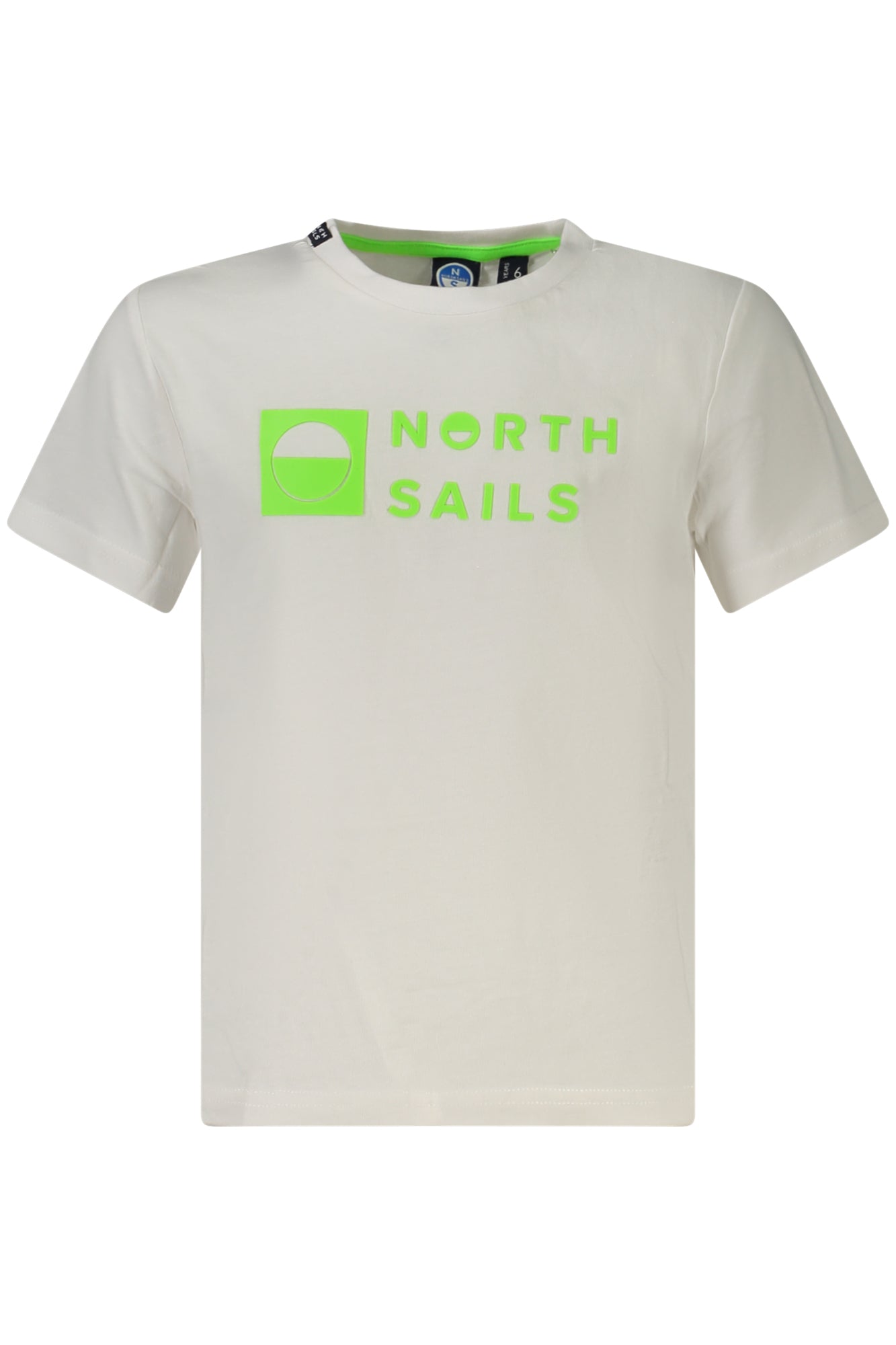 CAMISETA DE MANGA CORTA NORTH SAILS PARA NIÑO, BLANCA 