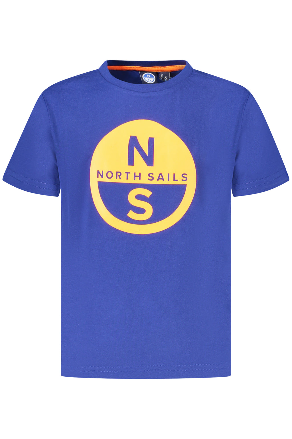 CAMISETA DE MANGA CORTA PARA NIÑOS NORTH SAILS, AZUL 
