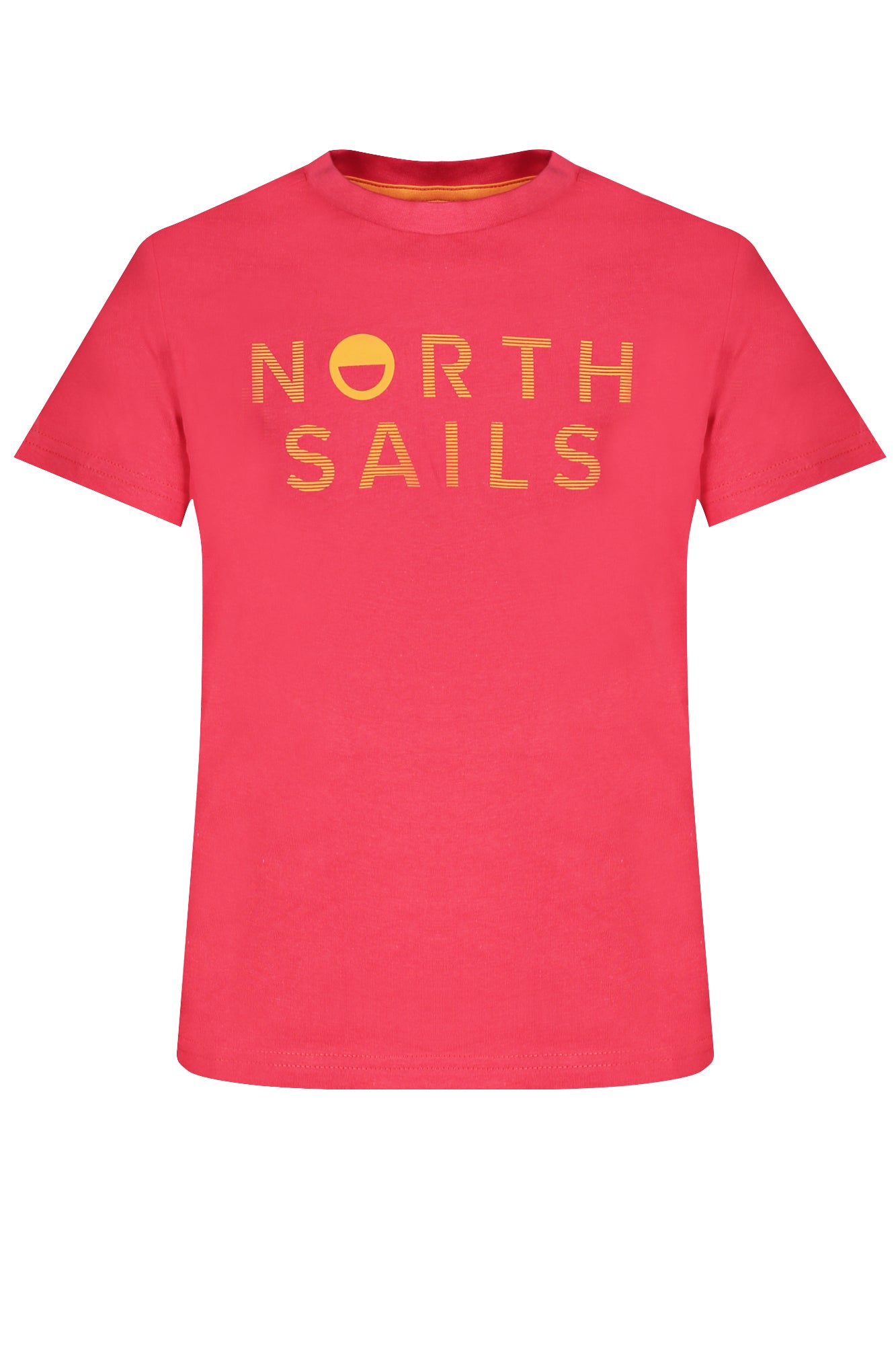 CAMISETA DE MANGA CORTA PARA NIÑOS NORTH SAILS, ROJA 