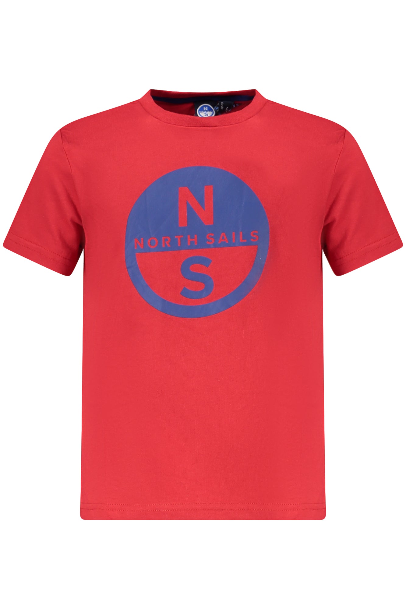CAMISETA DE MANGA CORTA PARA NIÑOS NORTH SAILS, ROJA 