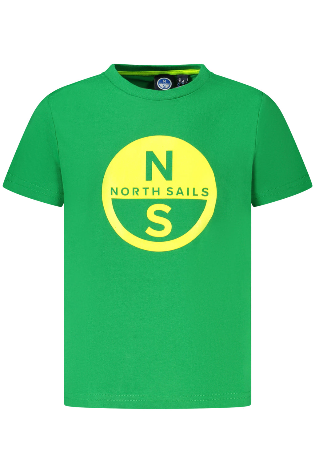 CAMISETA DE MANGA CORTA PARA NIÑOS NORTH SAILS, VERDE 