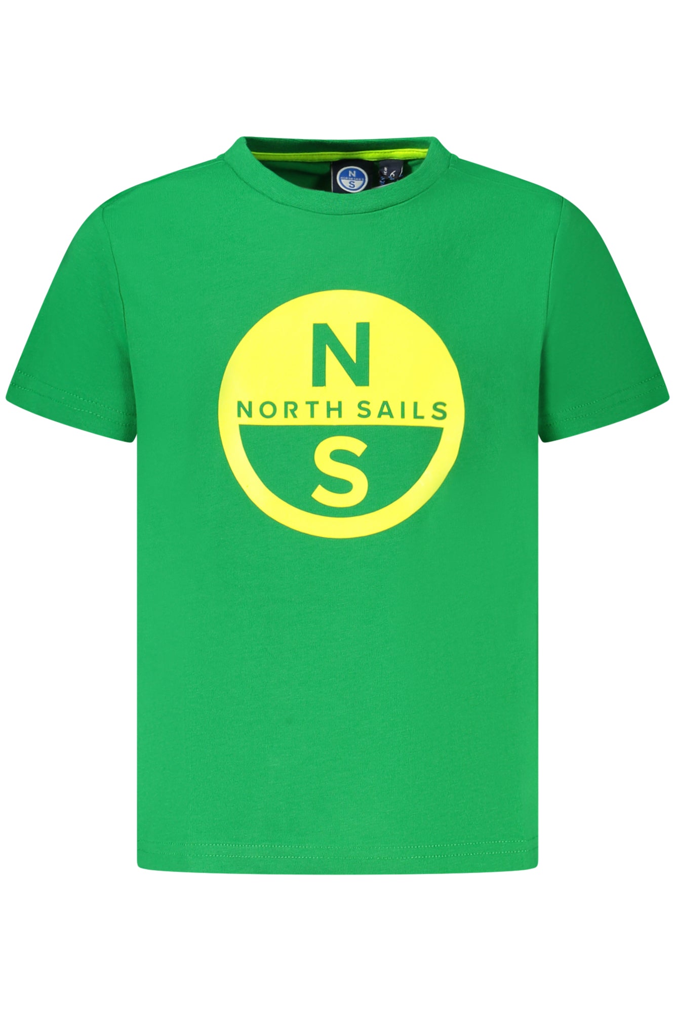CAMISETA DE MANGA CORTA PARA NIÑOS NORTH SAILS, VERDE 