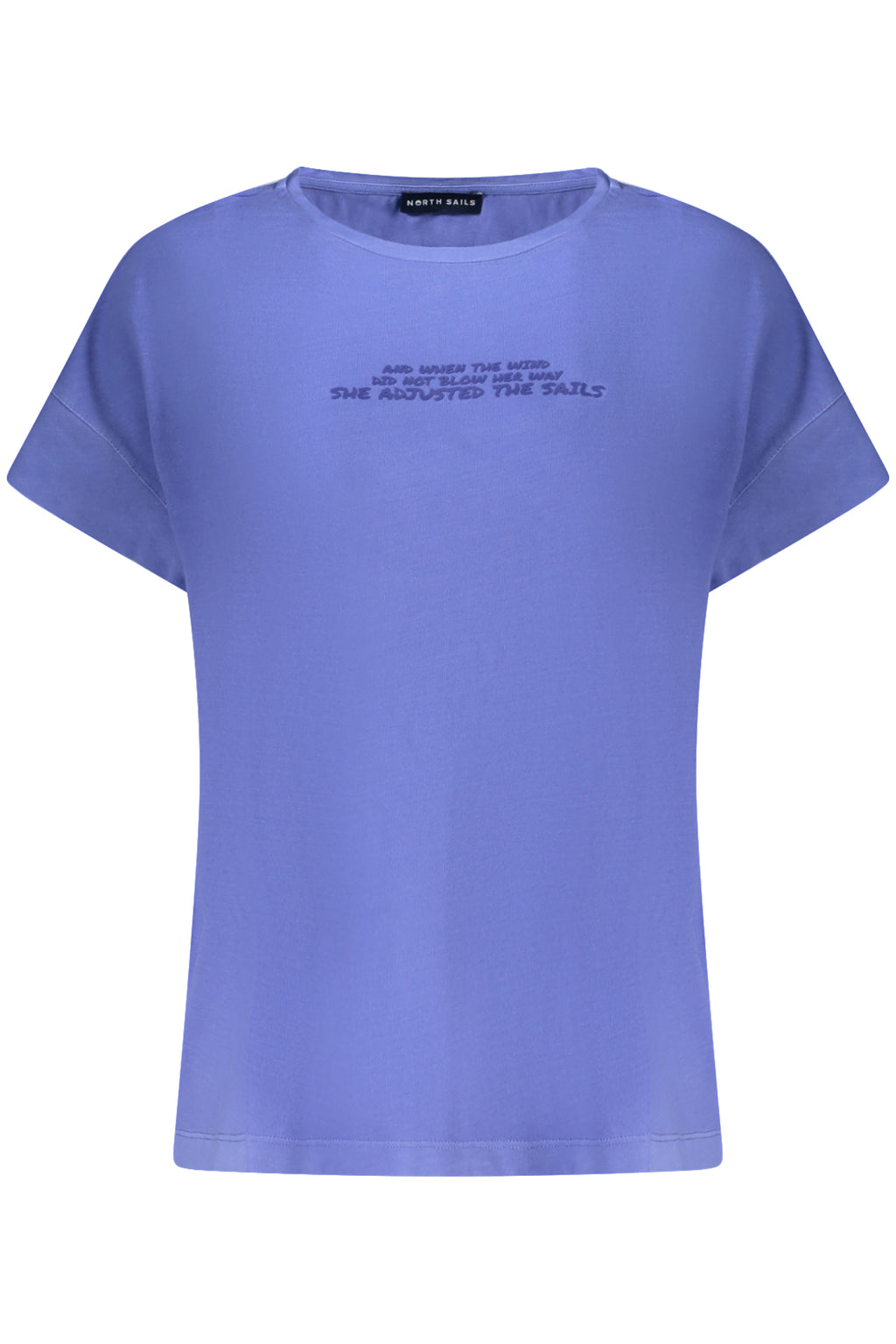 CAMISETA DE MANGA CORTA NORTH SAILS PARA MUJER, AZUL 