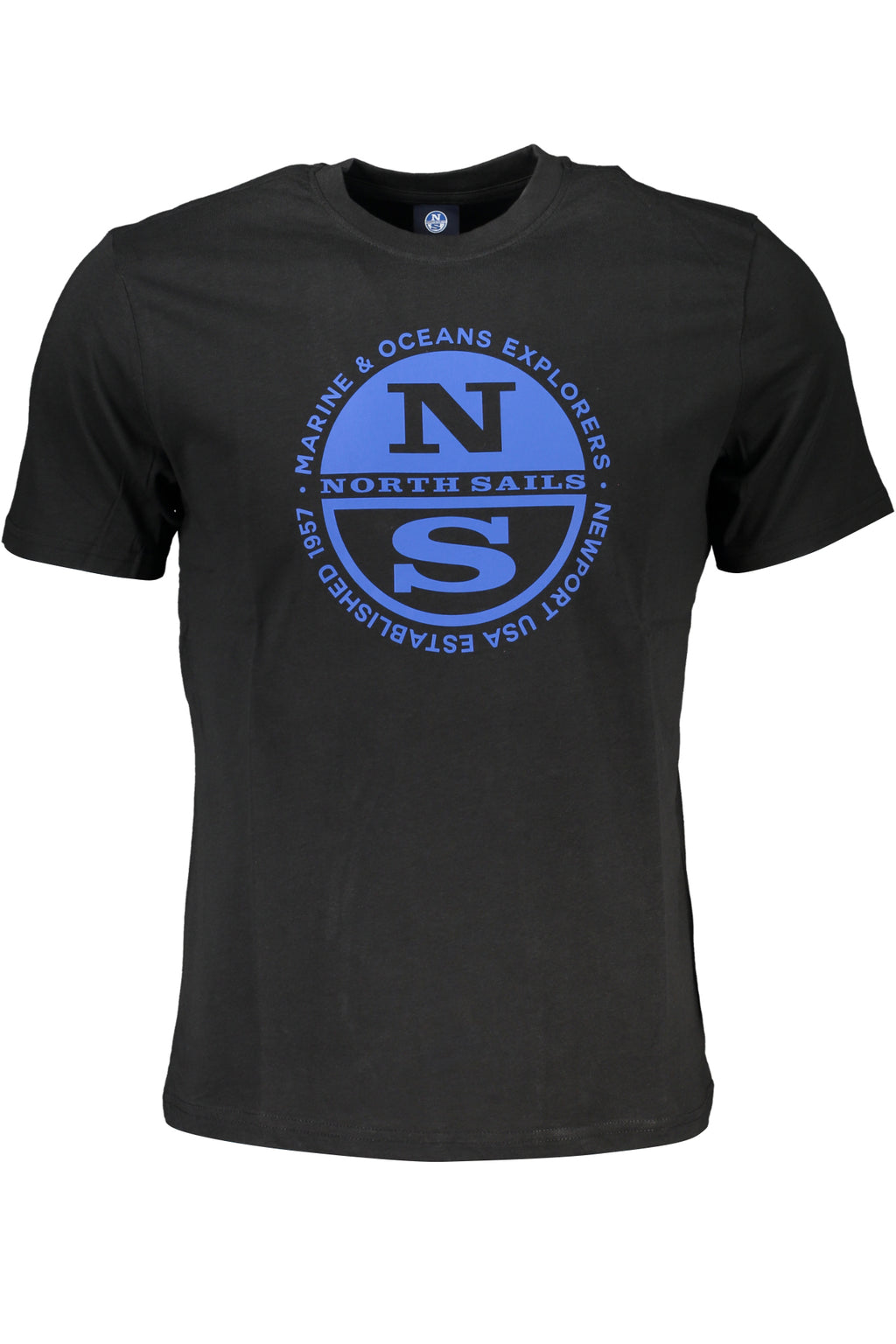 CAMISETA DE MANGA CORTA NORTH SAILS PARA HOMBRE NEGRA 