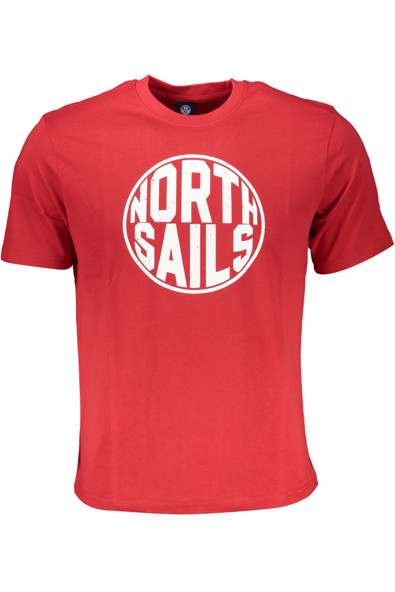 CAMISETA DE MANGA CORTA PARA HOMBRE NORTH SAILS, ROJA 