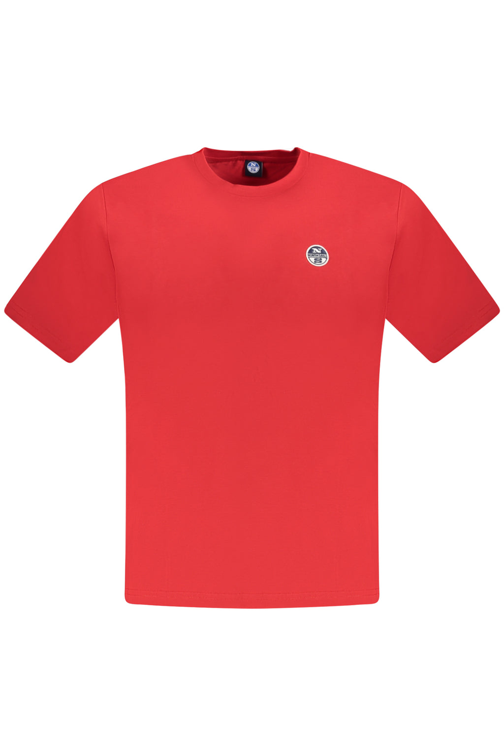 CAMISETA DE MANGA CORTA PARA HOMBRE NORTH SAILS, ROJA 