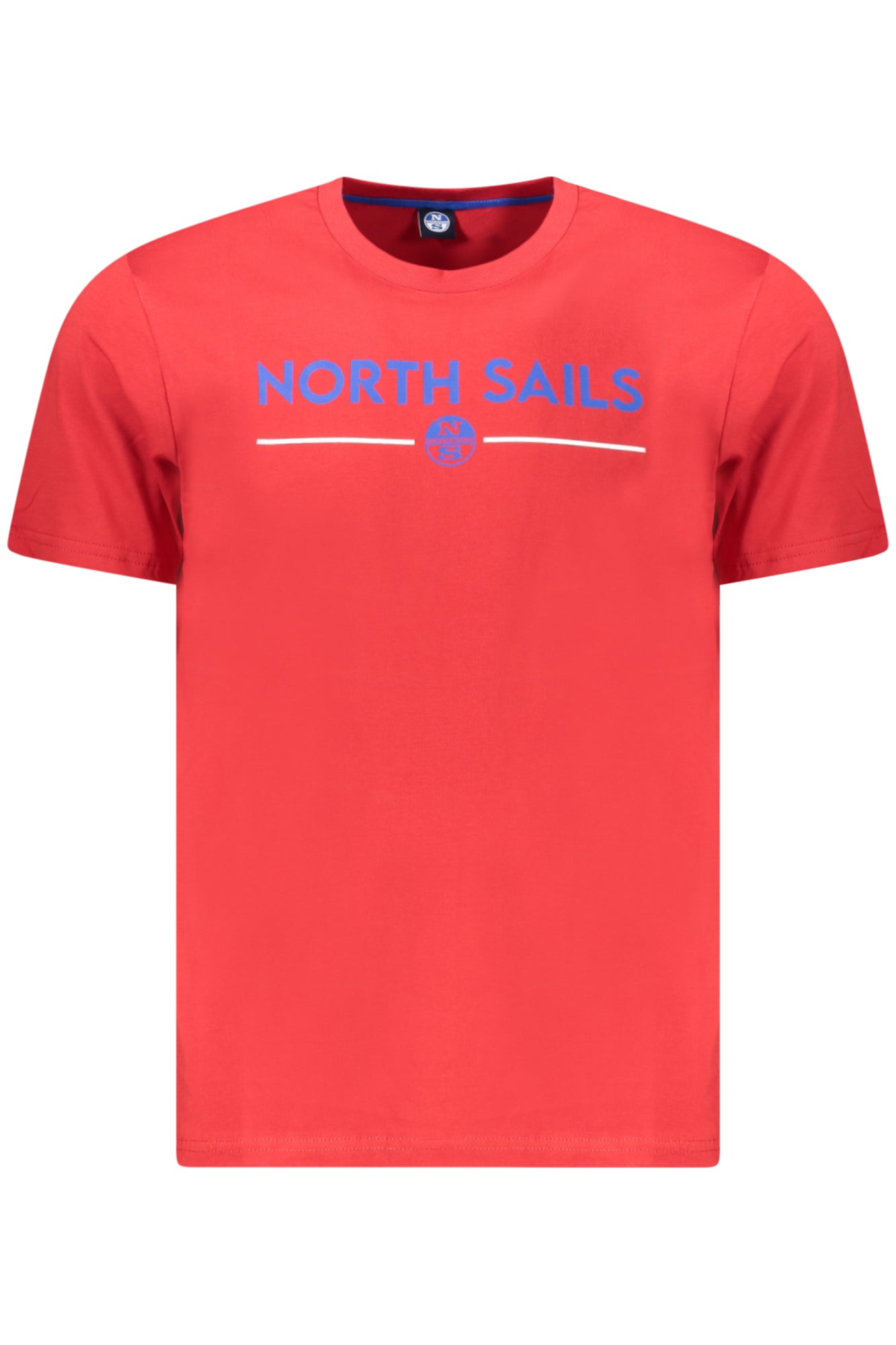 CAMISETA DE MANGA CORTA PARA HOMBRE NORTH SAILS, ROJA 