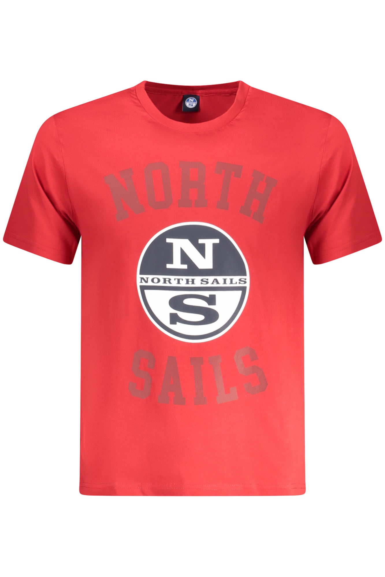 CAMISETA DE MANGA CORTA PARA HOMBRE NORTH SAILS, ROJA 
