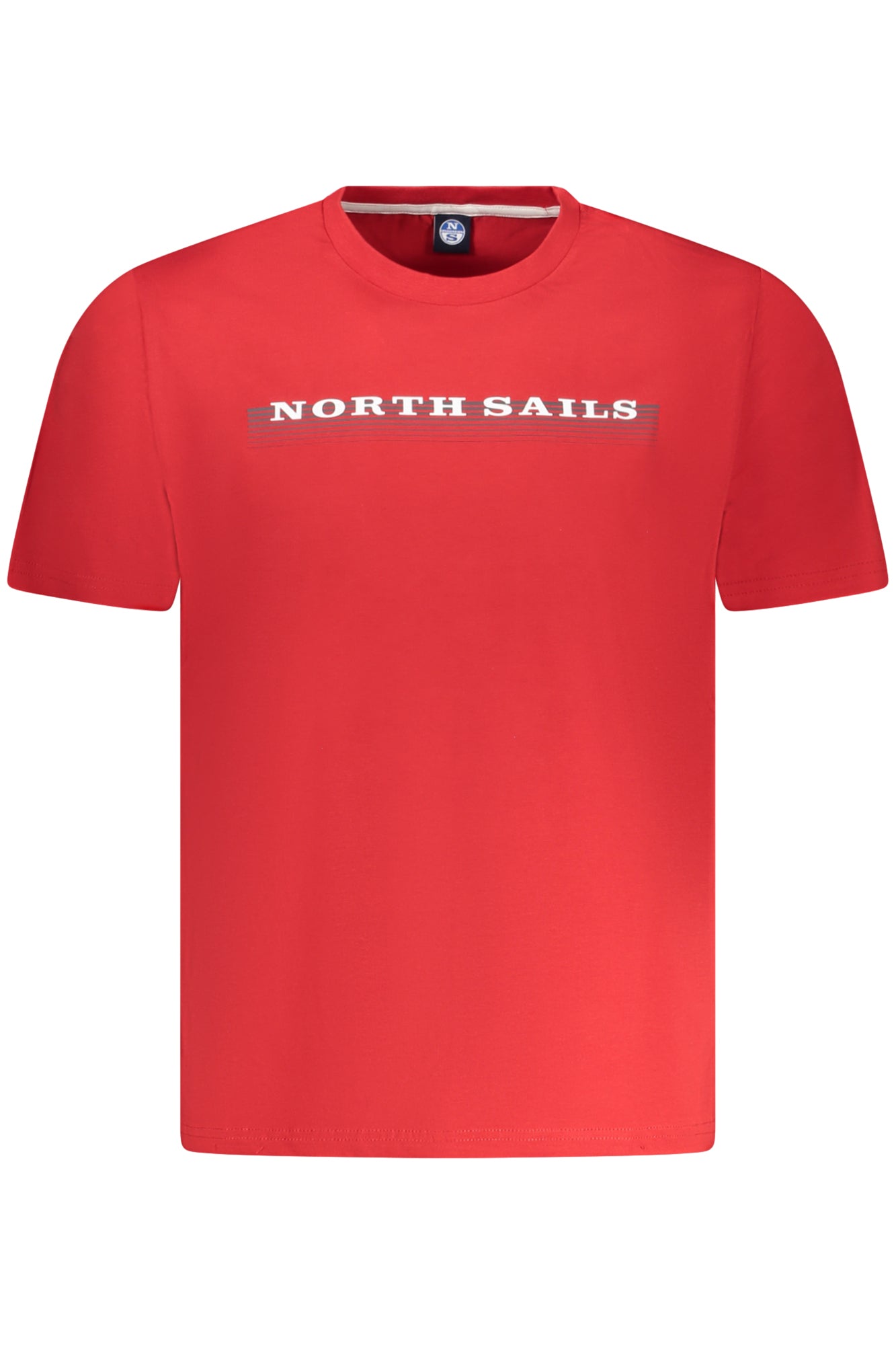 CAMISETA DE MANGA CORTA PARA HOMBRE NORTH SAILS, ROJA 