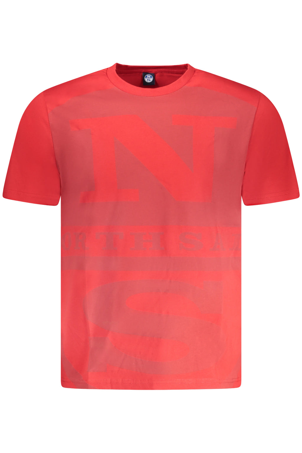 CAMISETA DE MANGA CORTA PARA HOMBRE NORTH SAILS, ROJA 