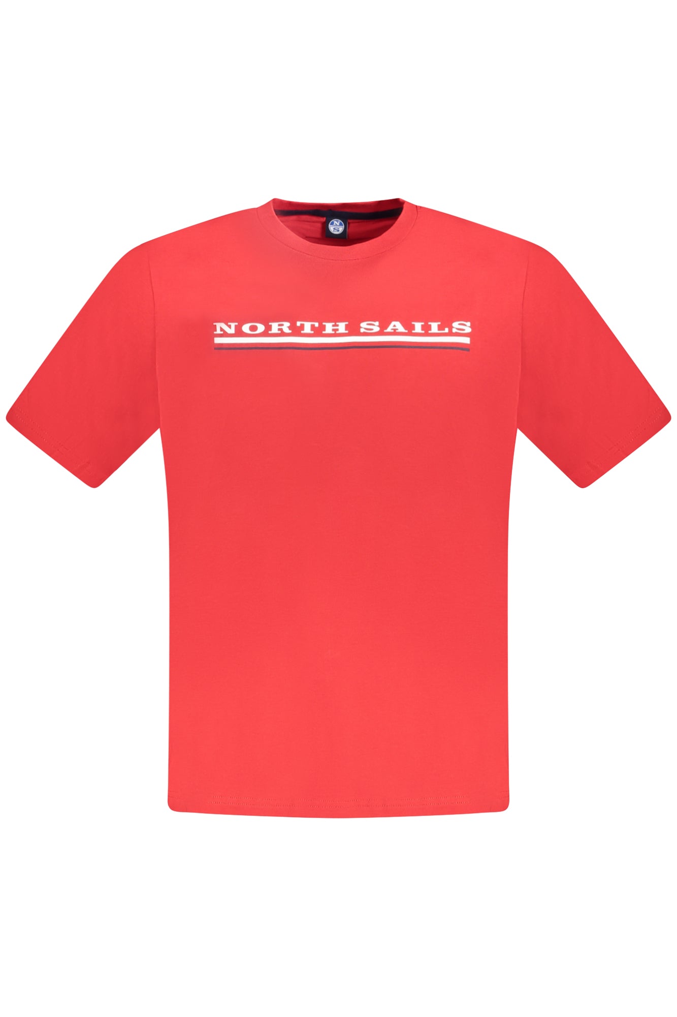 CAMISETA DE MANGA CORTA PARA HOMBRE NORTH SAILS, ROJA 
