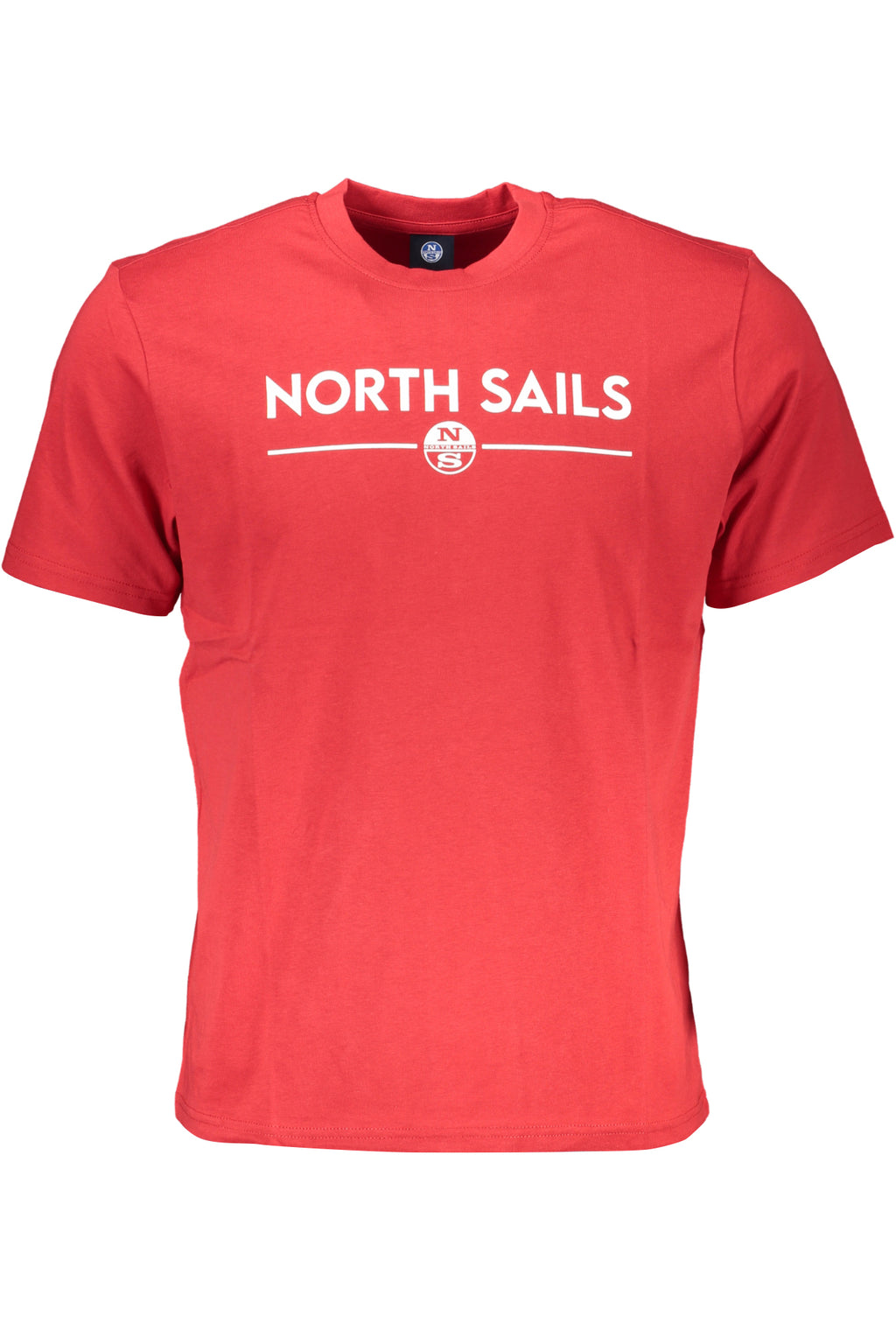 CAMISETA DE MANGA CORTA PARA HOMBRE NORTH SAILS, ROJA 