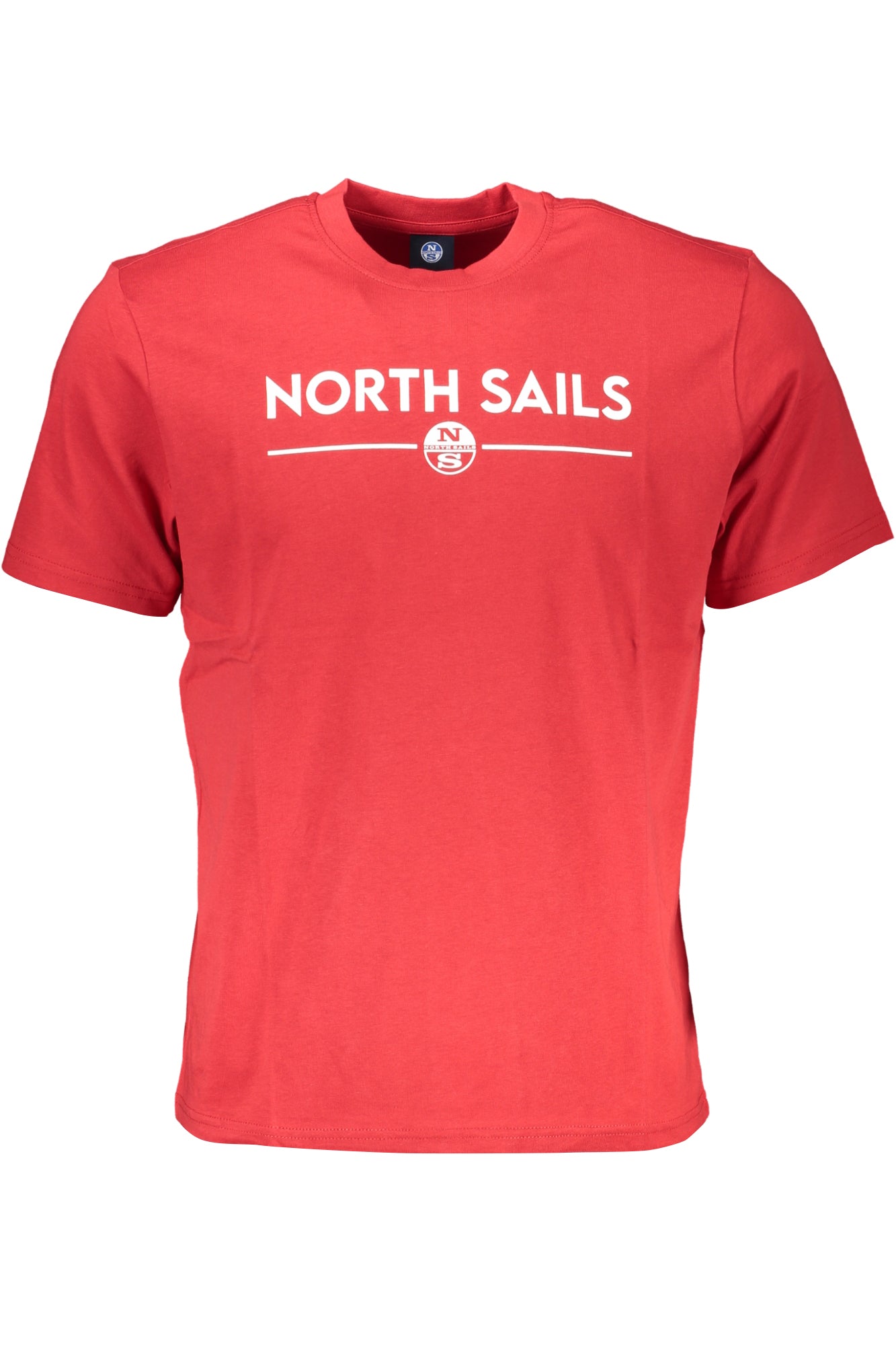 CAMISETA DE MANGA CORTA PARA HOMBRE NORTH SAILS, ROJA 