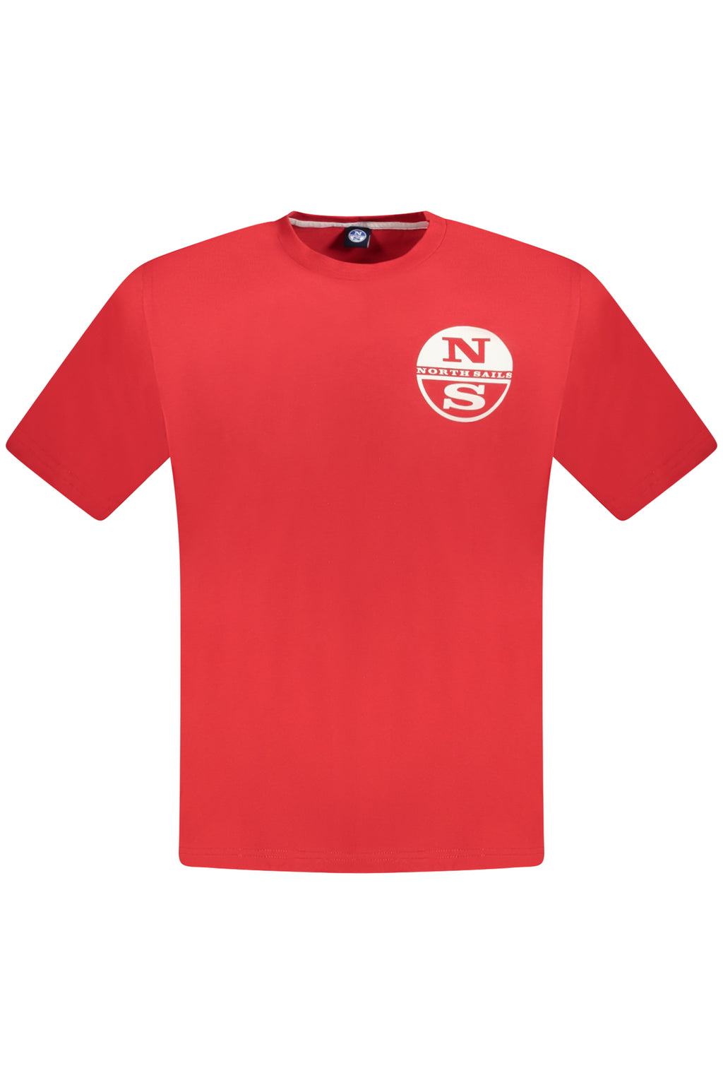 CAMISETA DE MANGA CORTA PARA HOMBRE NORTH SAILS, ROJA 