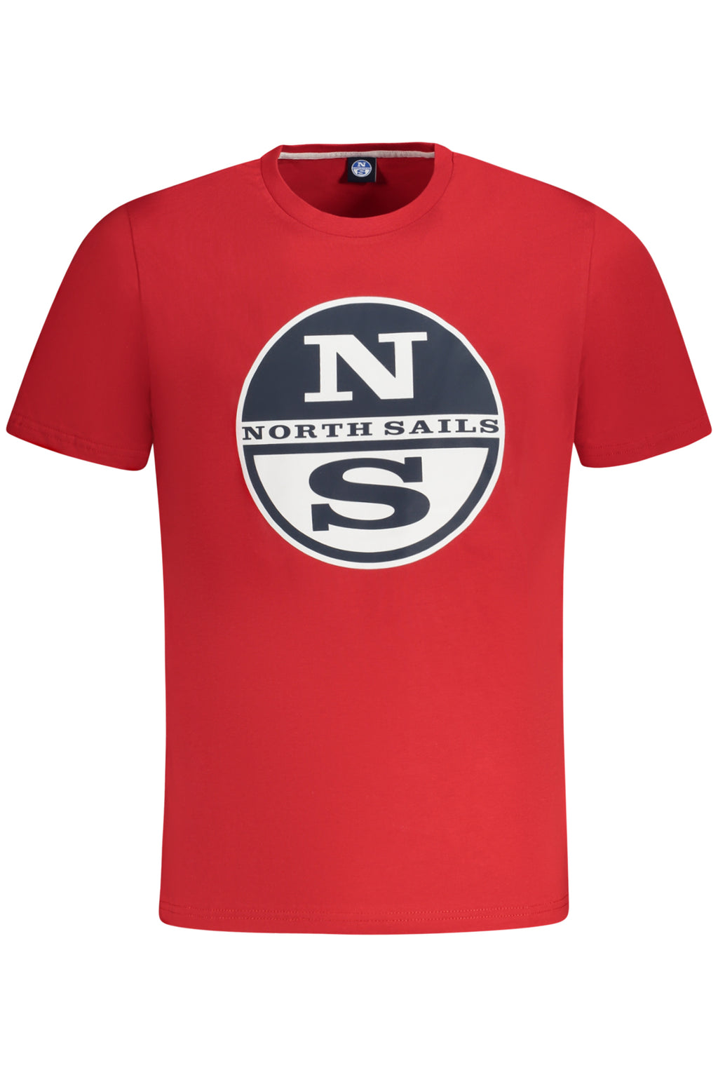 CAMISETA DE MANGA CORTA PARA HOMBRE NORTH SAILS, ROJA 