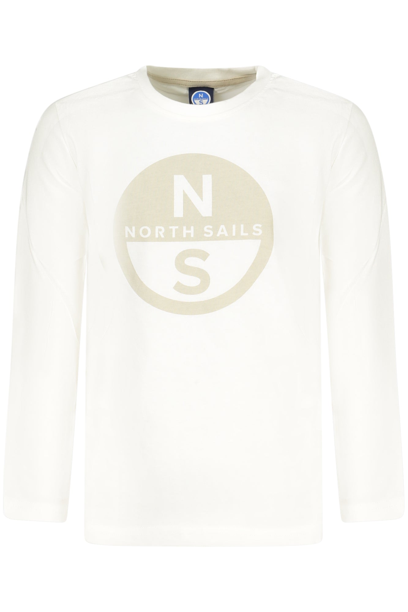 NORTH SAILS T-SHIRT MANICHE LUNGHE BAMBINO BIANCO
