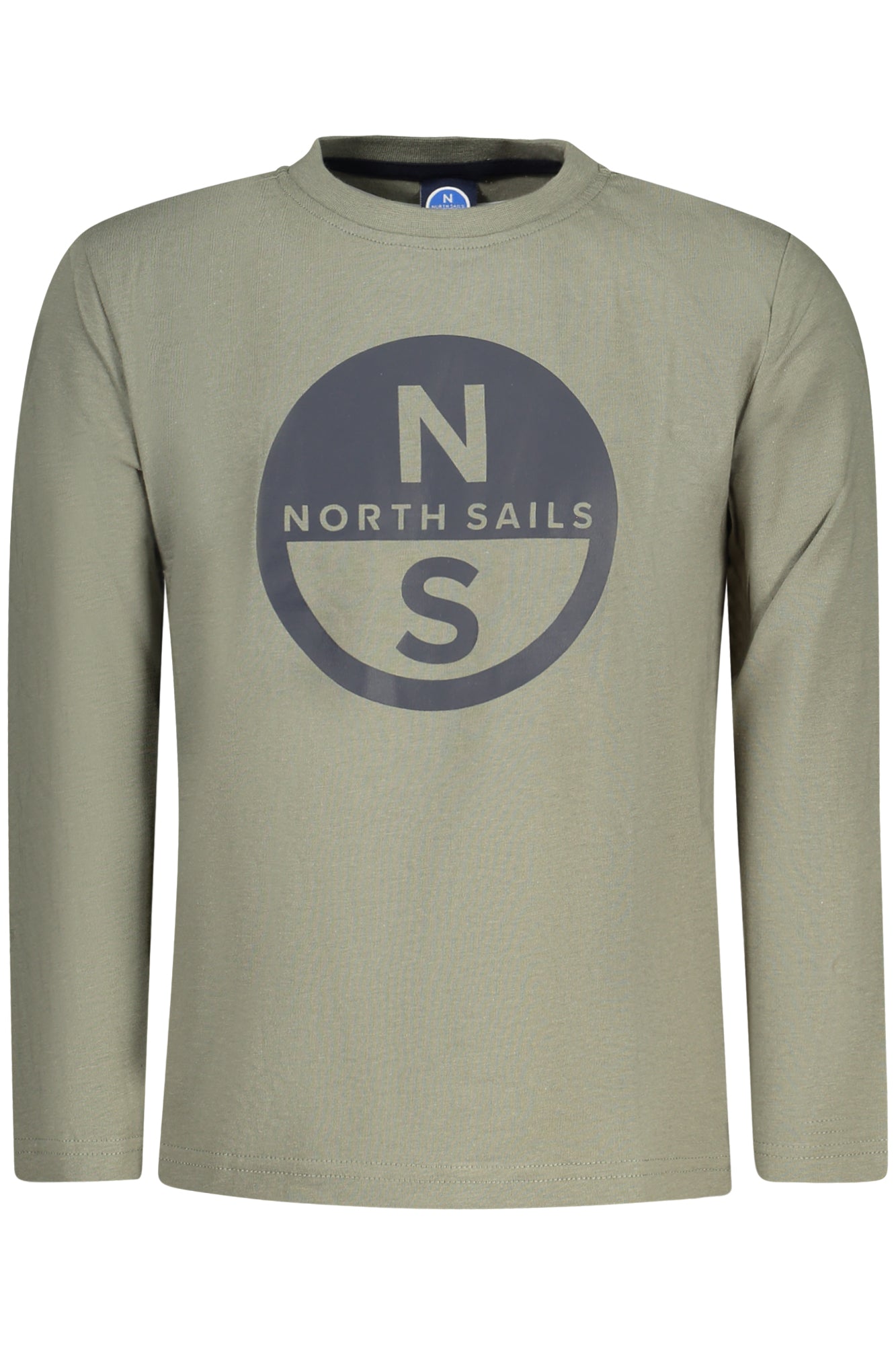 NORTH SAILS T-SHIRT MANICHE LUNGHE BAMBINO VERDE