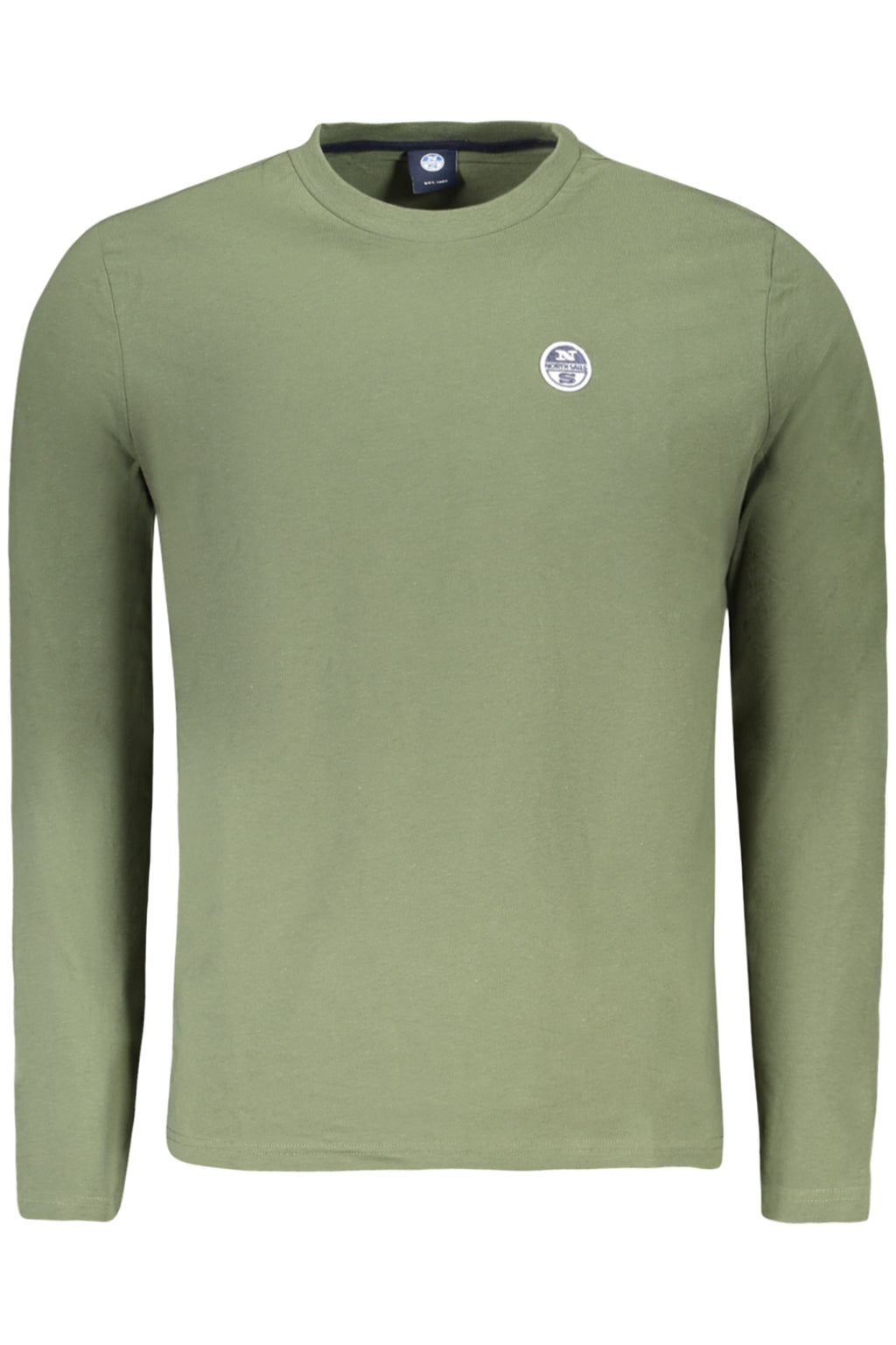 NORTH SAILS T-SHIRT MANICHE LUNGHE UOMO VERDE
