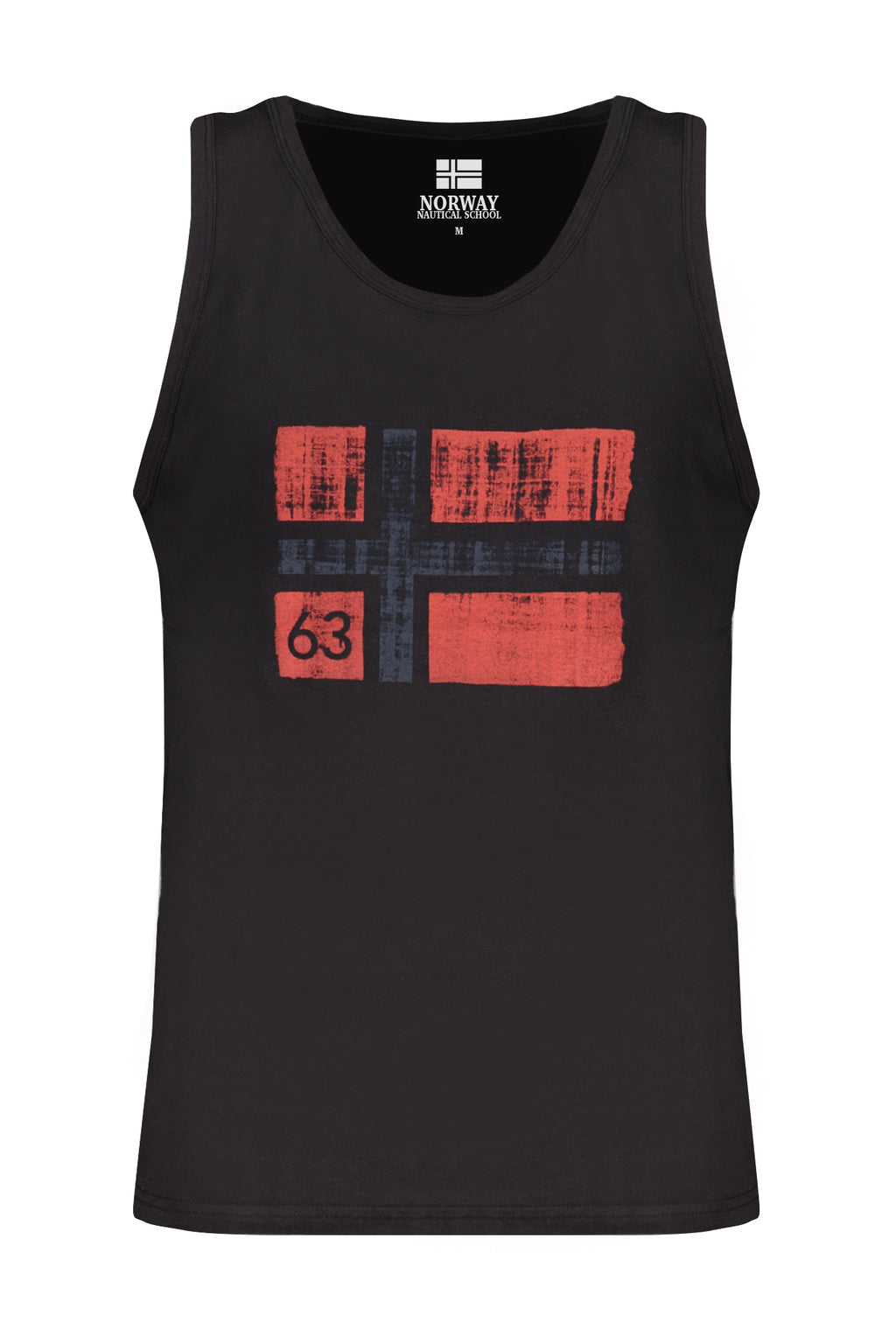 NORWAY 1963 MEN'S BLACK TANK TOP 