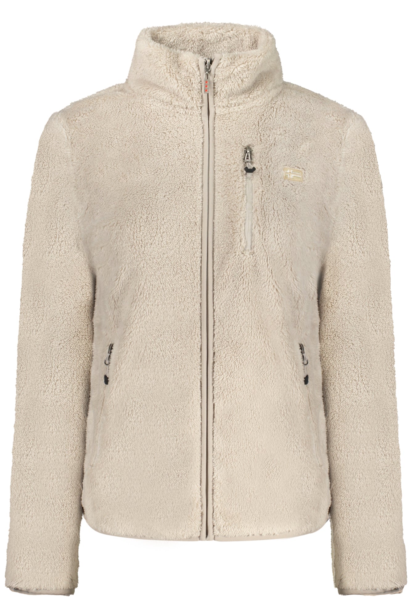 NORWAY 1963 WOMEN'S BEIGE ZIP-UP SWEATSHIRT 