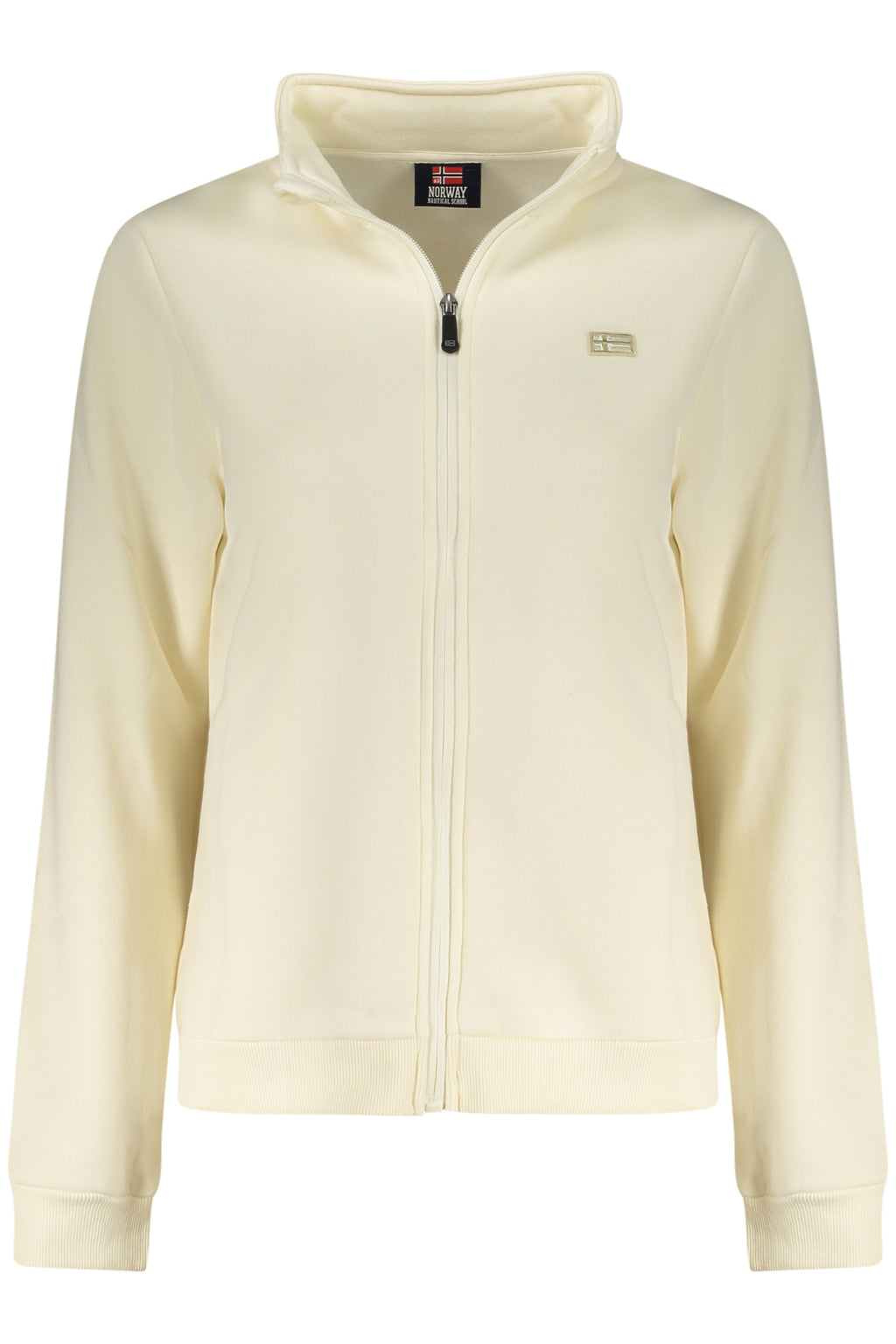 NORWAY 1963 WOMEN'S WHITE ZIP-UP SWEATSHIRT 