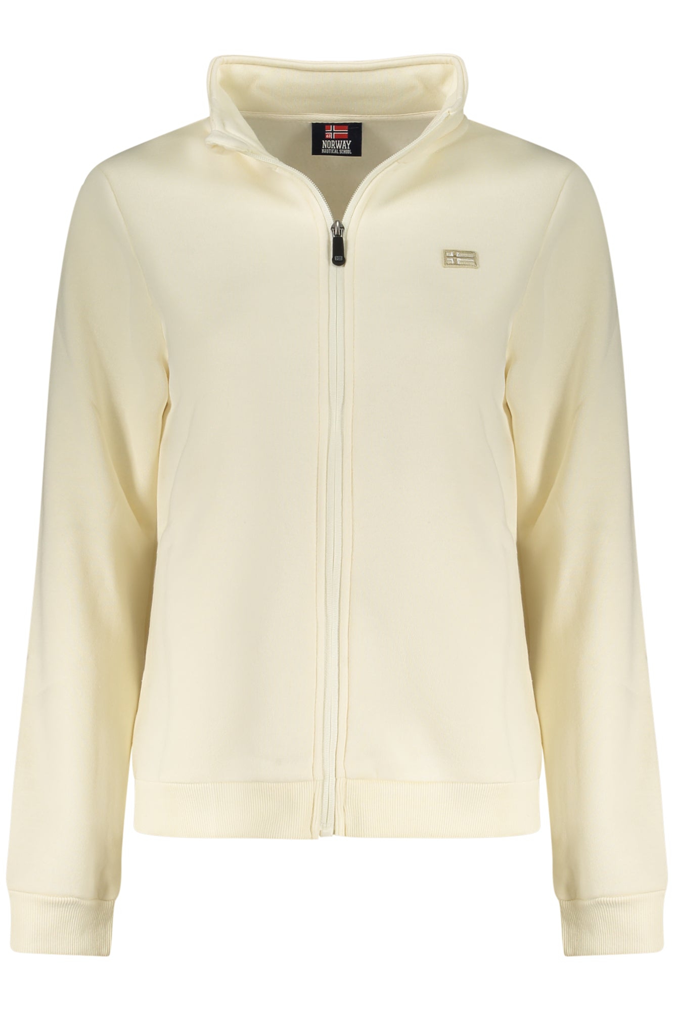 NORWAY 1963 WOMEN'S WHITE ZIP-UP SWEATSHIRT 