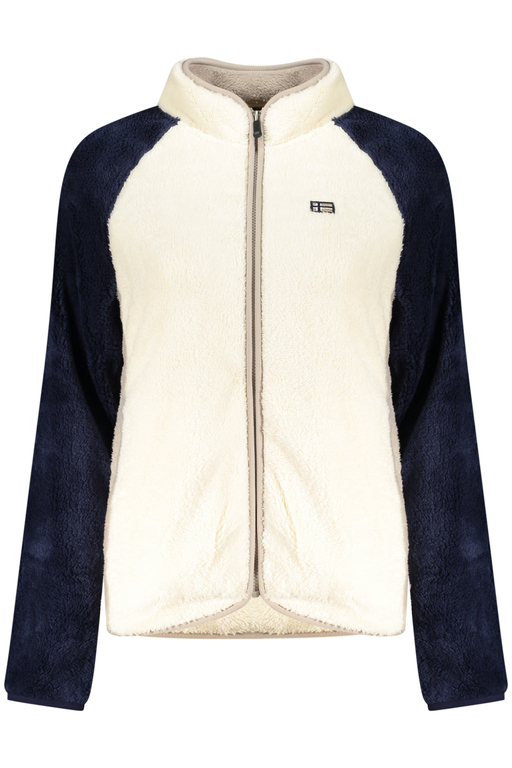 SUDADERA BLANCA CON CREMALLERA PARA MUJER NORUEGA 1963 