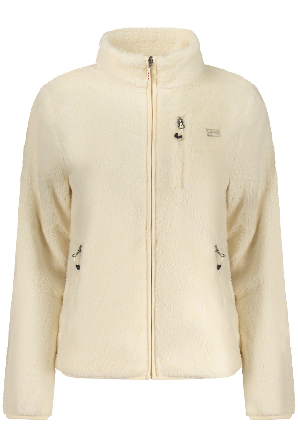 NORWAY 1963 WOMEN'S WHITE ZIP-UP SWEATSHIRT 