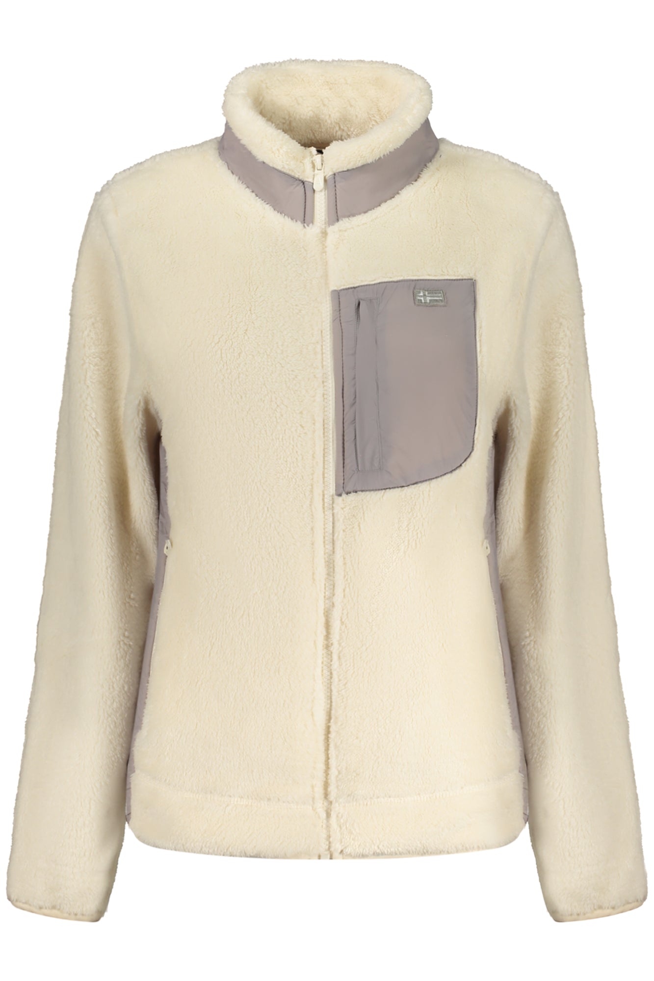 NORWAY 1963 WOMEN'S WHITE ZIP-UP SWEATSHIRT 