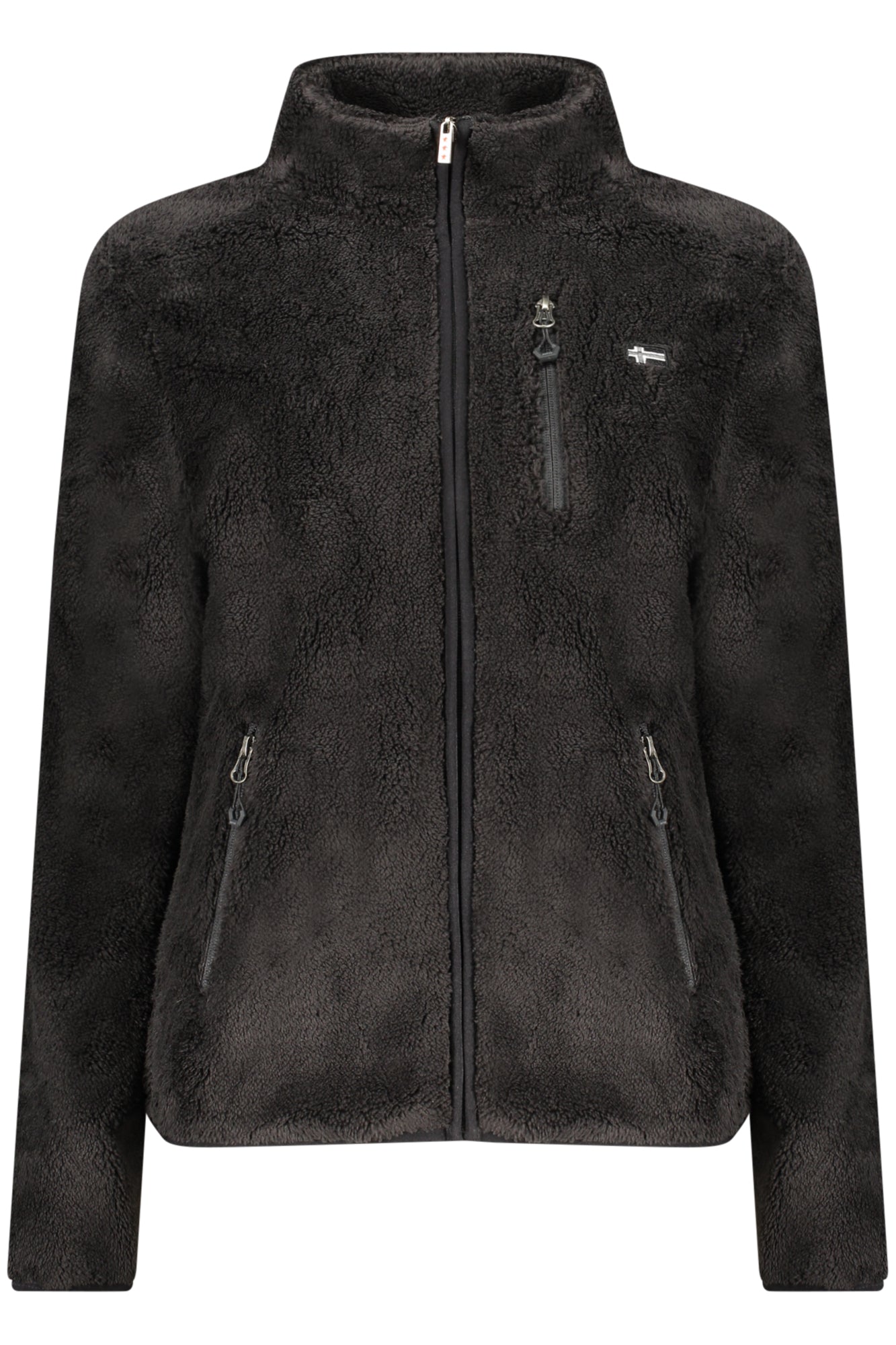 NORWAY 1963 WOMEN'S BLACK ZIP-UP SWEATSHIRT 