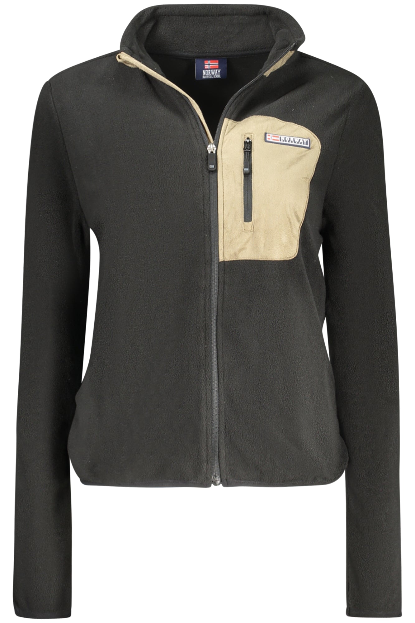 NORWAY 1963 WOMEN'S BLACK ZIP-UP SWEATSHIRT 