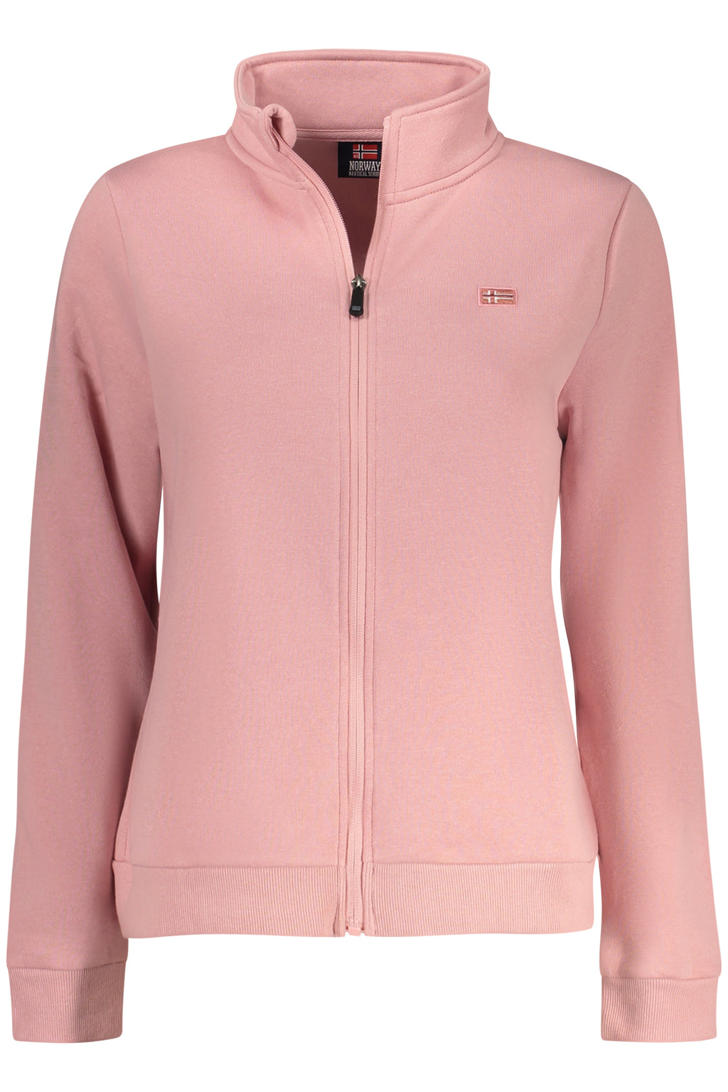 NORUEGA 1963 SUDADERA ROSA CON CREMALLERA PARA MUJER 