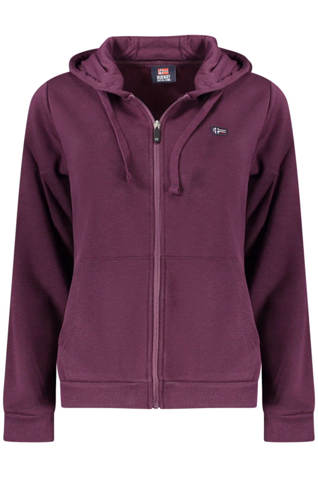 NORWAY 1963 WOMEN'S PURPLE ZIP-UP SWEATSHIRT 