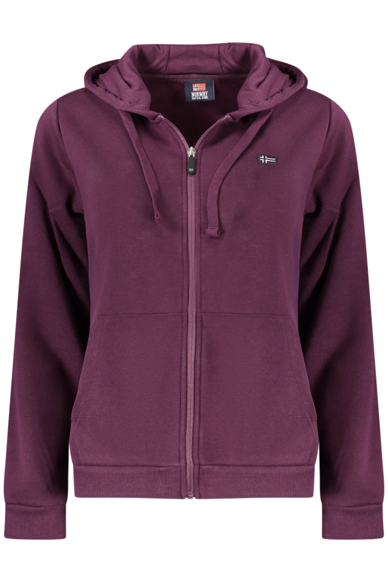 NORWAY 1963 WOMEN'S PURPLE ZIP-UP SWEATSHIRT 