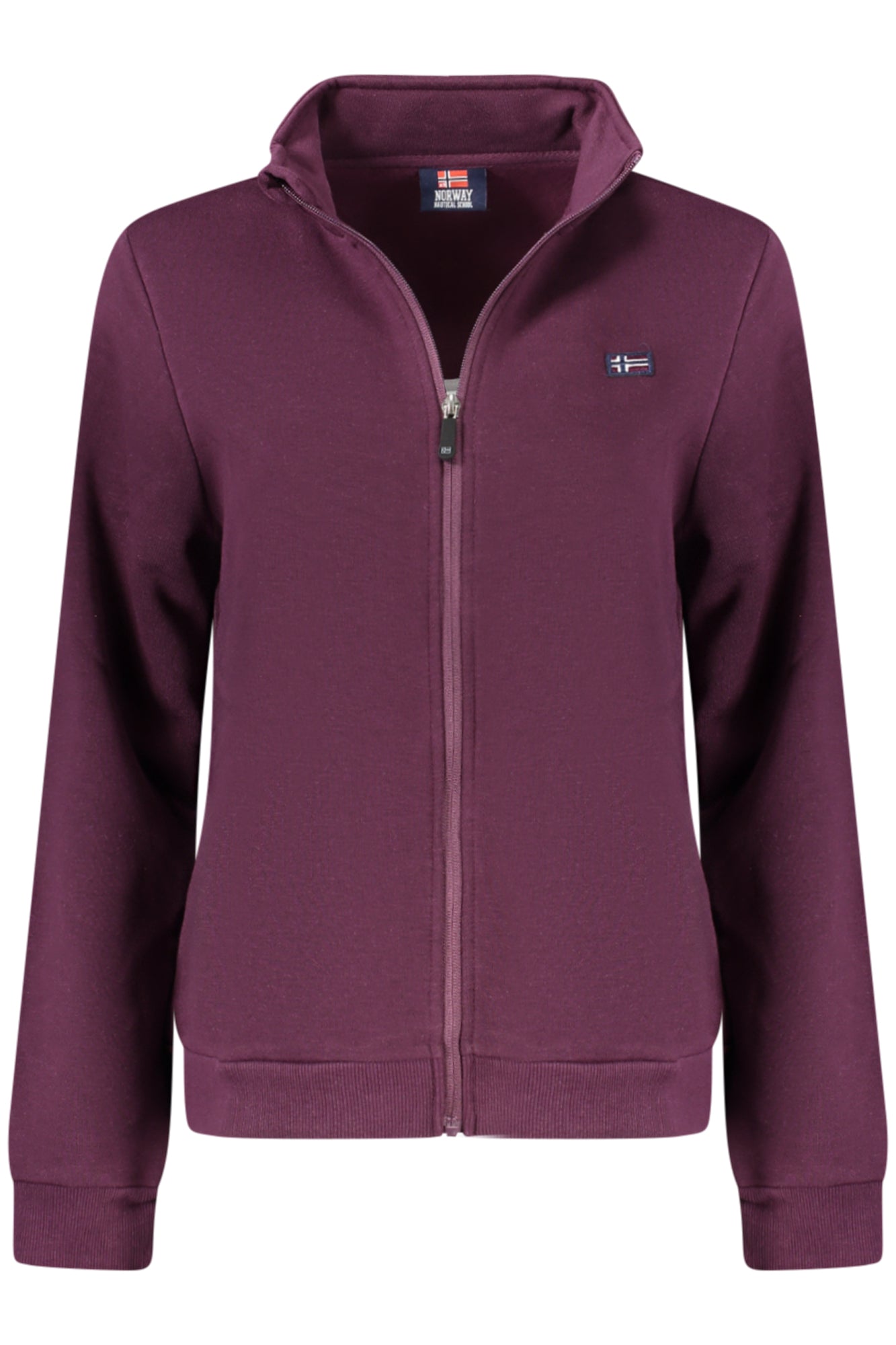 NORWAY 1963 WOMEN'S PURPLE ZIP-UP SWEATSHIRT 