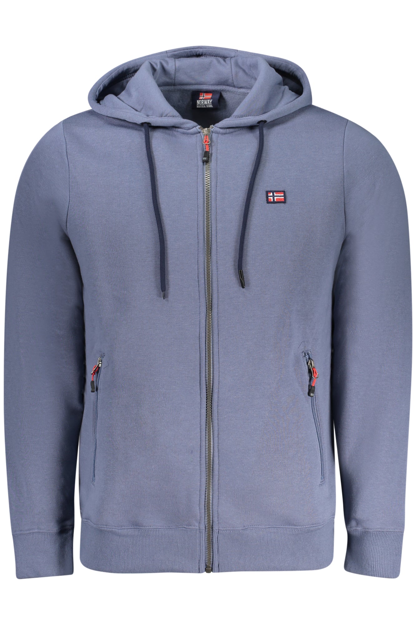 NORWAY 1963 MEN'S BLUE ZIP-UP SWEATSHIRT 