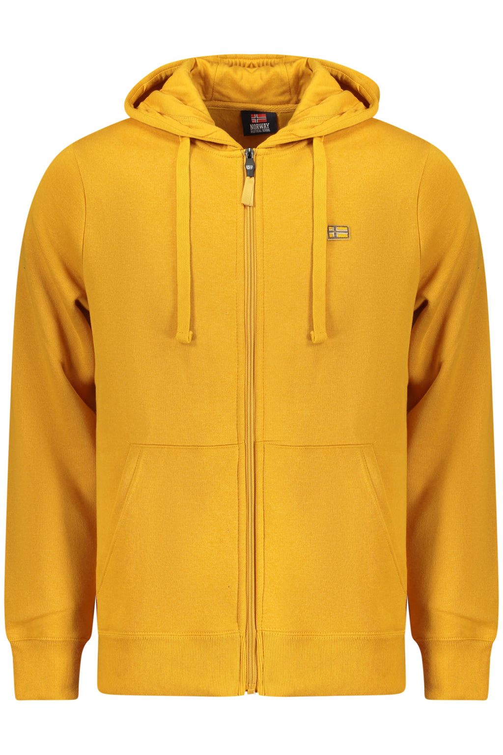 NORWAY 1963 MEN'S YELLOW ZIP-UP SWEATSHIRT 