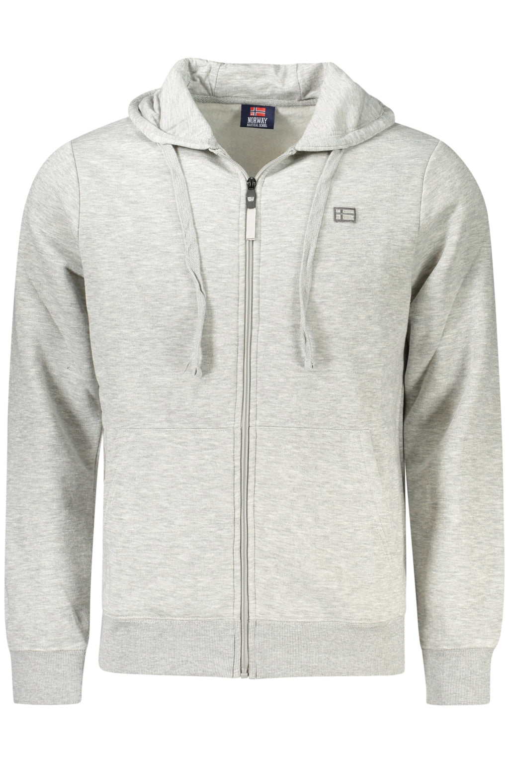 NORWAY 1963 MEN'S GRAY ZIP-UP SWEATSHIRT 