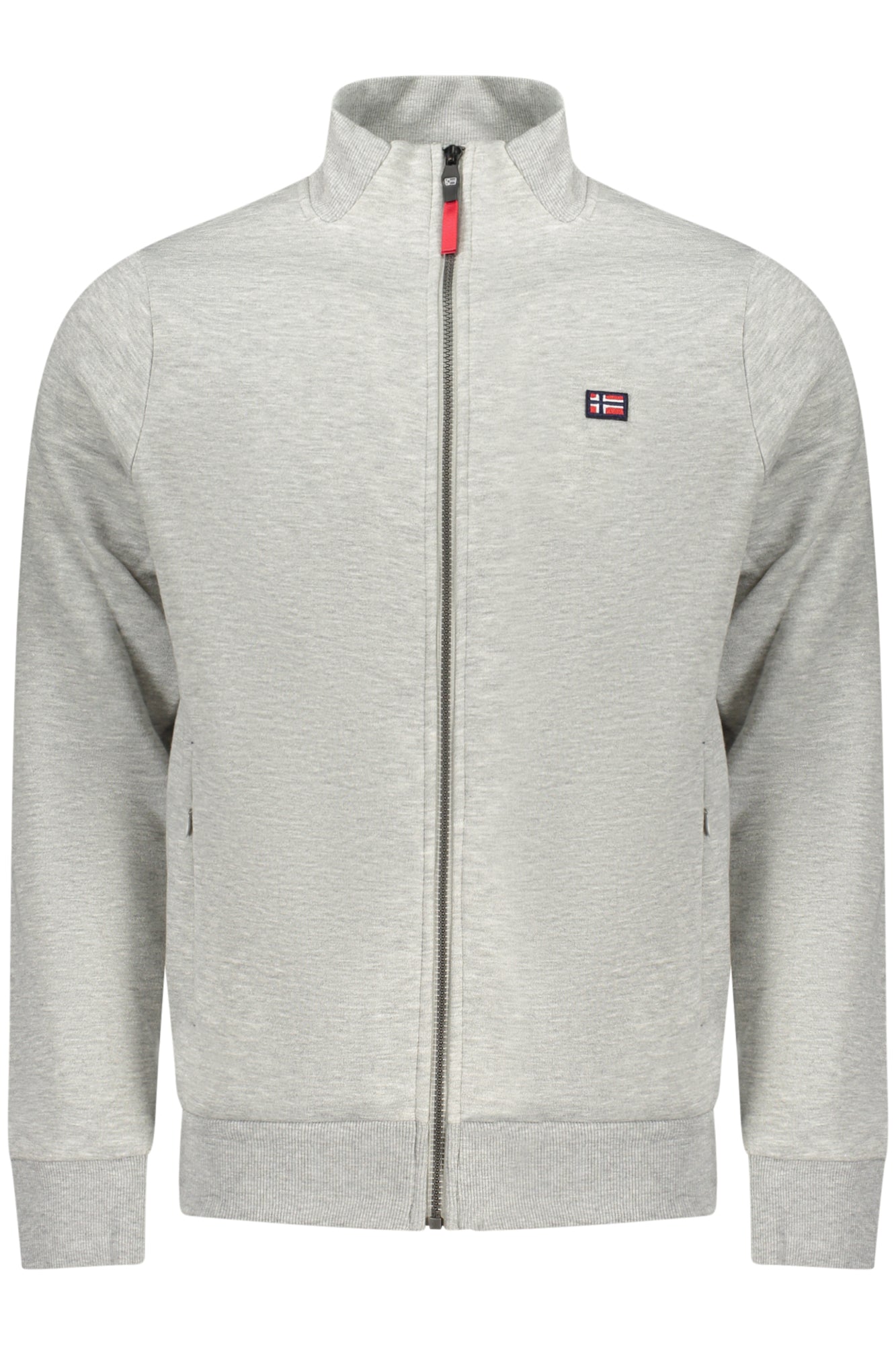NORWAY 1963 MEN'S GRAY ZIP-UP SWEATSHIRT 