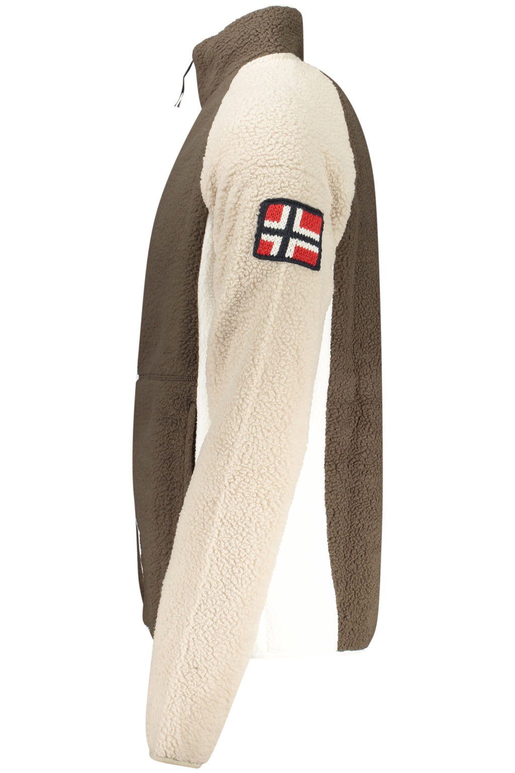 NORUEGA 1963 SUDADERA MARRÓN CON CREMALLERA PARA HOMBRE 