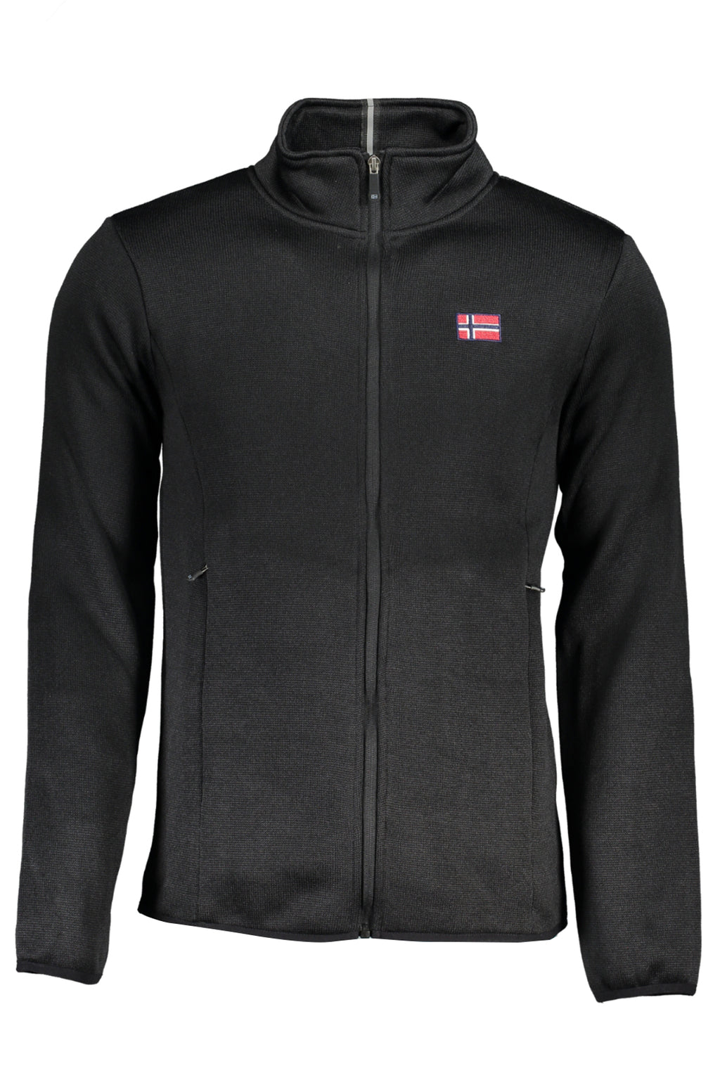 NORUEGA 1963 SUDADERA NEGRA CON CREMALLERA PARA HOMBRE 