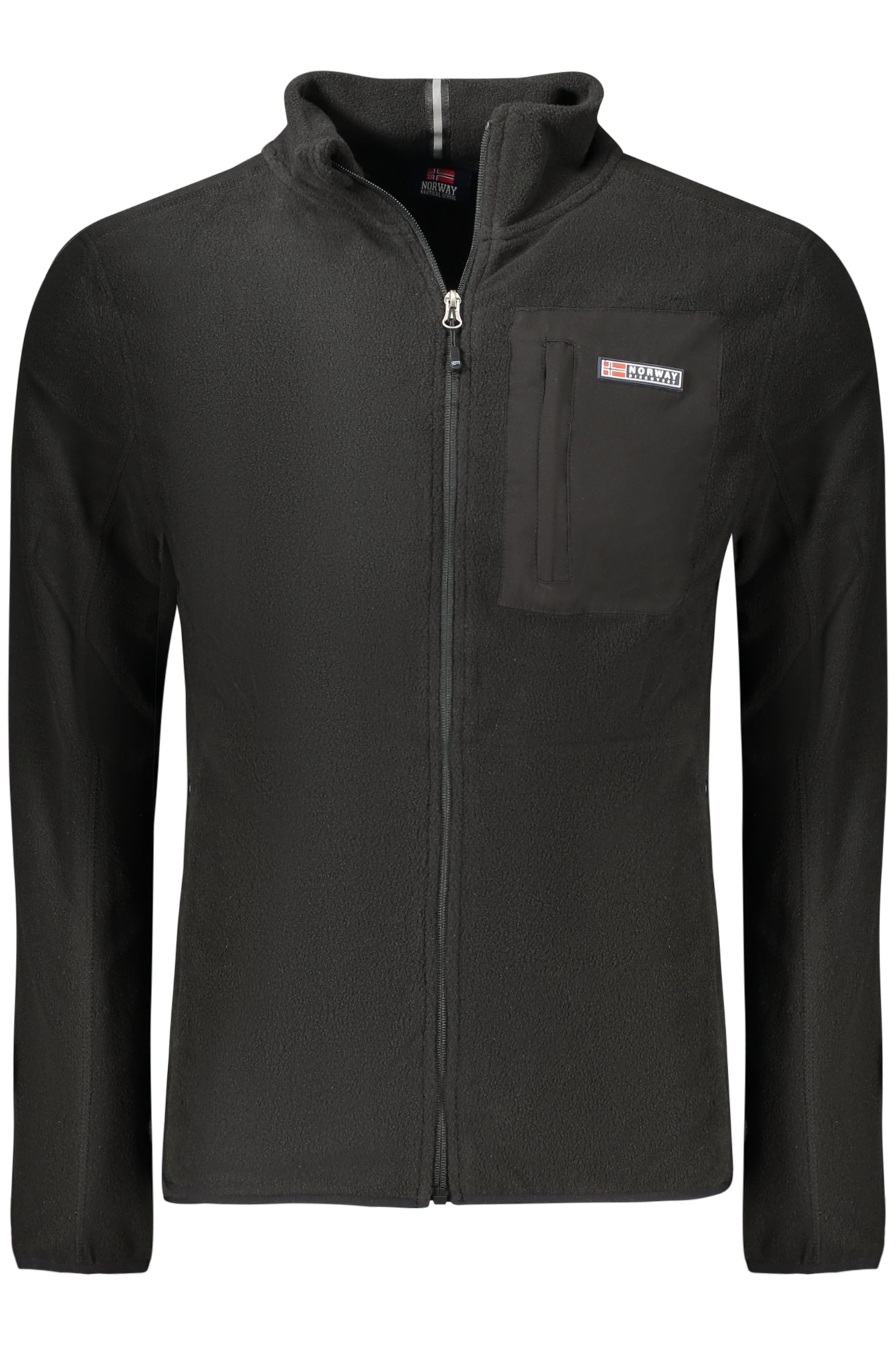 NORWAY 1963 MEN'S BLACK ZIP-UP SWEATSHIRT 