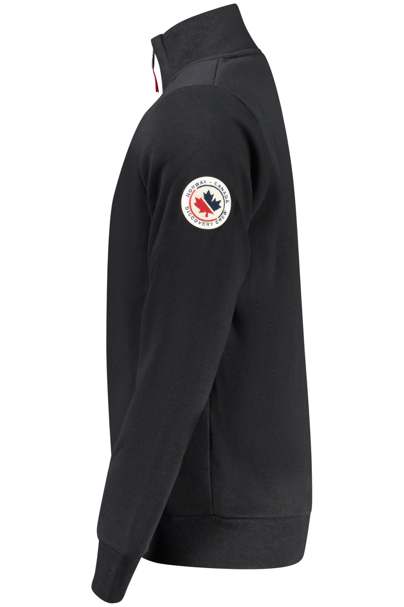 NORWAY 1963 MEN'S BLACK ZIP-UP SWEATSHIRT 