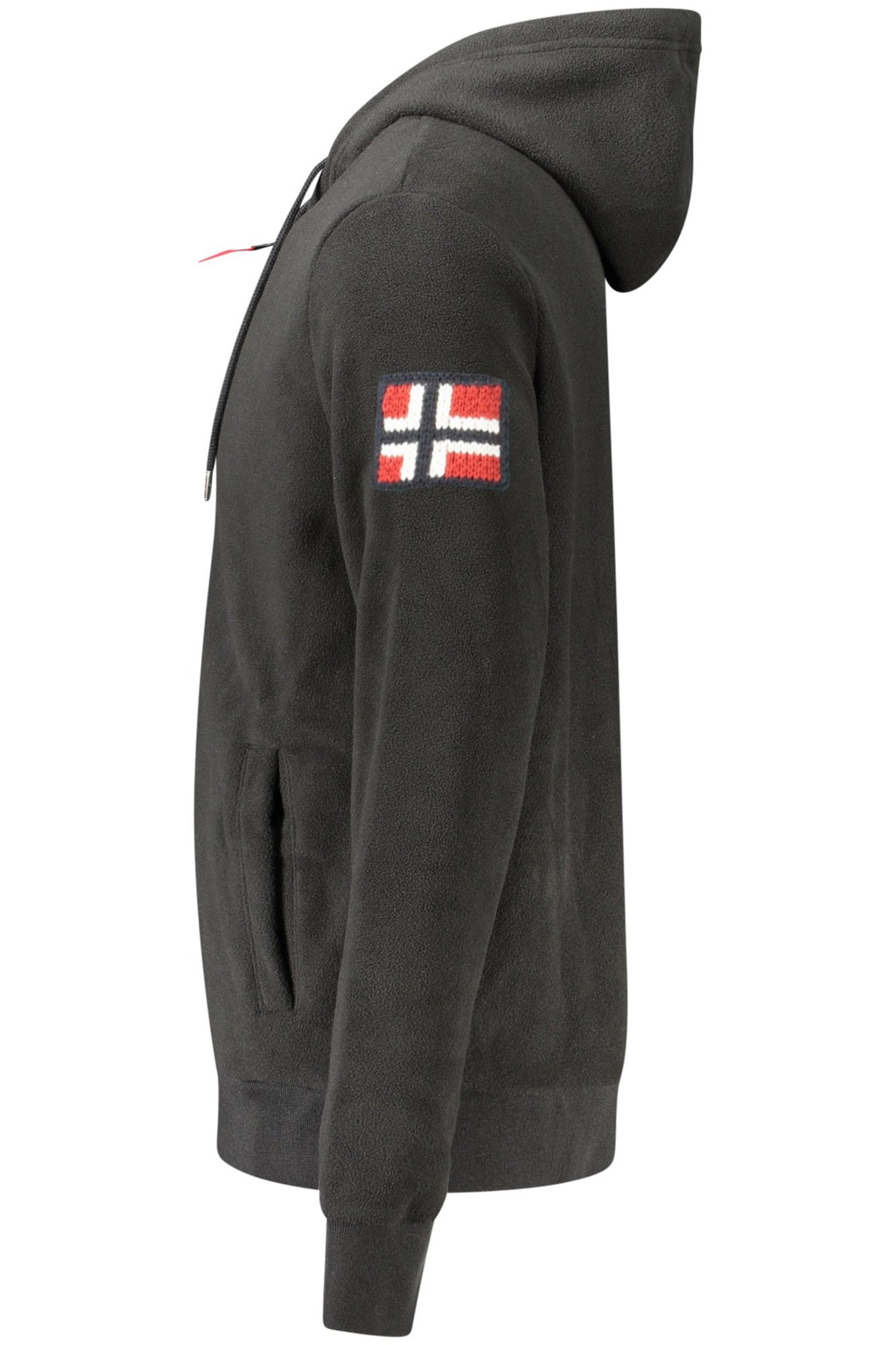 NORUEGA 1963 SUDADERA NEGRA CON CREMALLERA PARA HOMBRE 