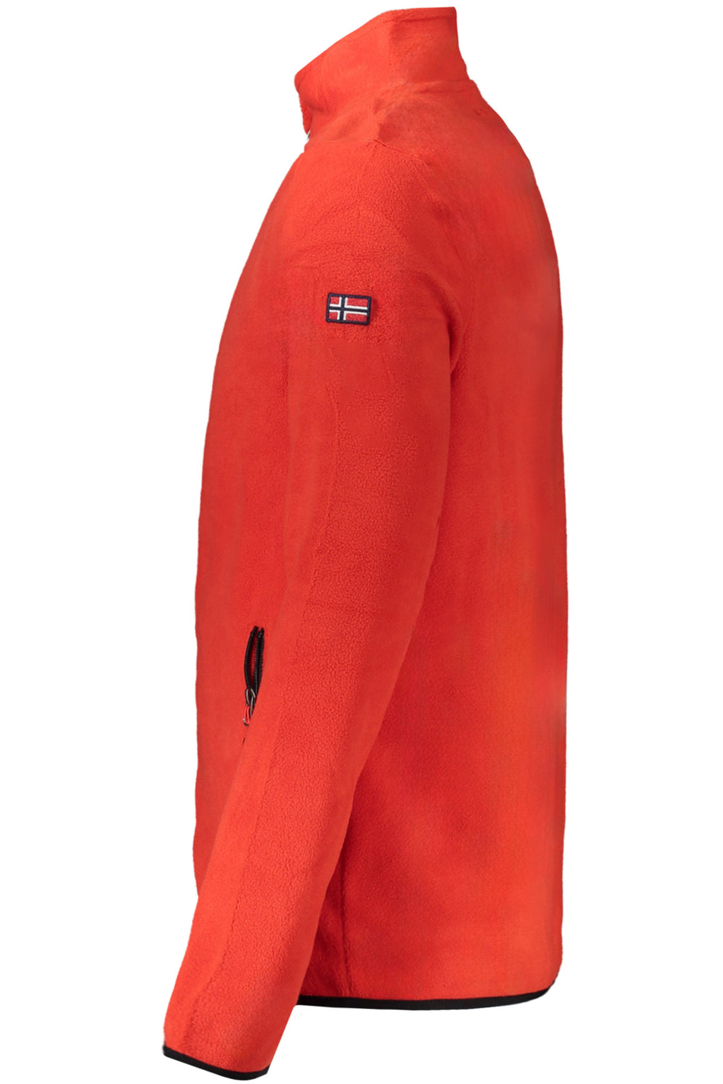 NORUEGA 1963 SUDADERA ROJA CON CREMALLERA PARA HOMBRE 