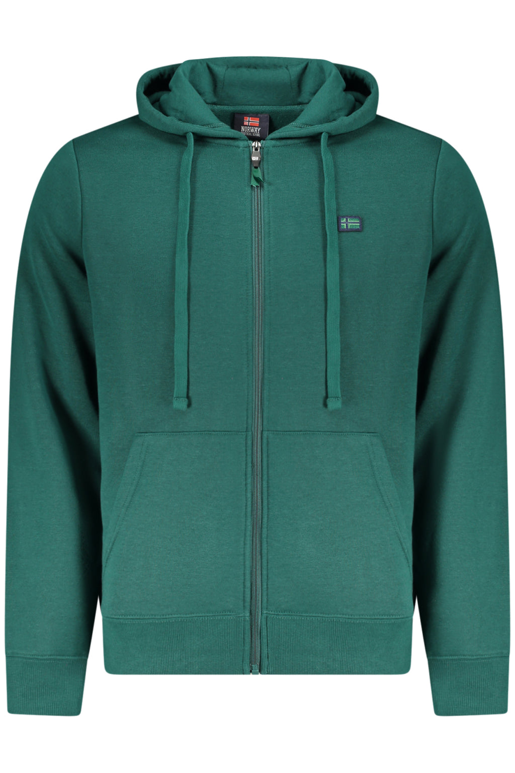NORWAY 1963 MEN'S GREEN ZIP-UP SWEATSHIRT 