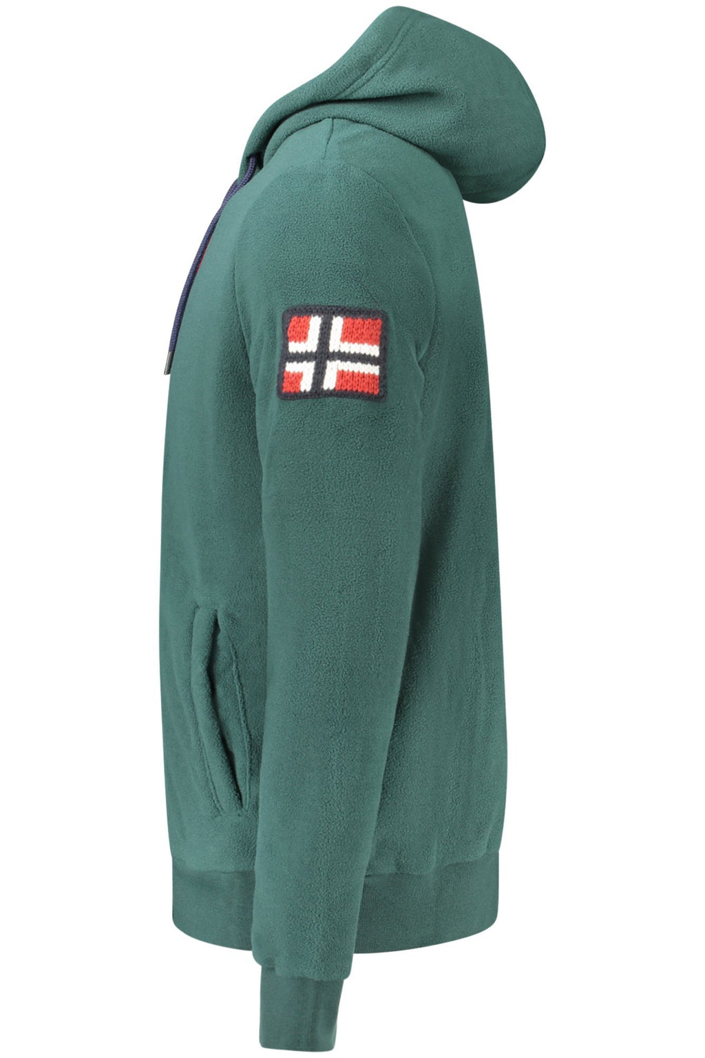 SUDADERA VERDE CON CREMALLERA PARA HOMBRE NORWAY 1963 
