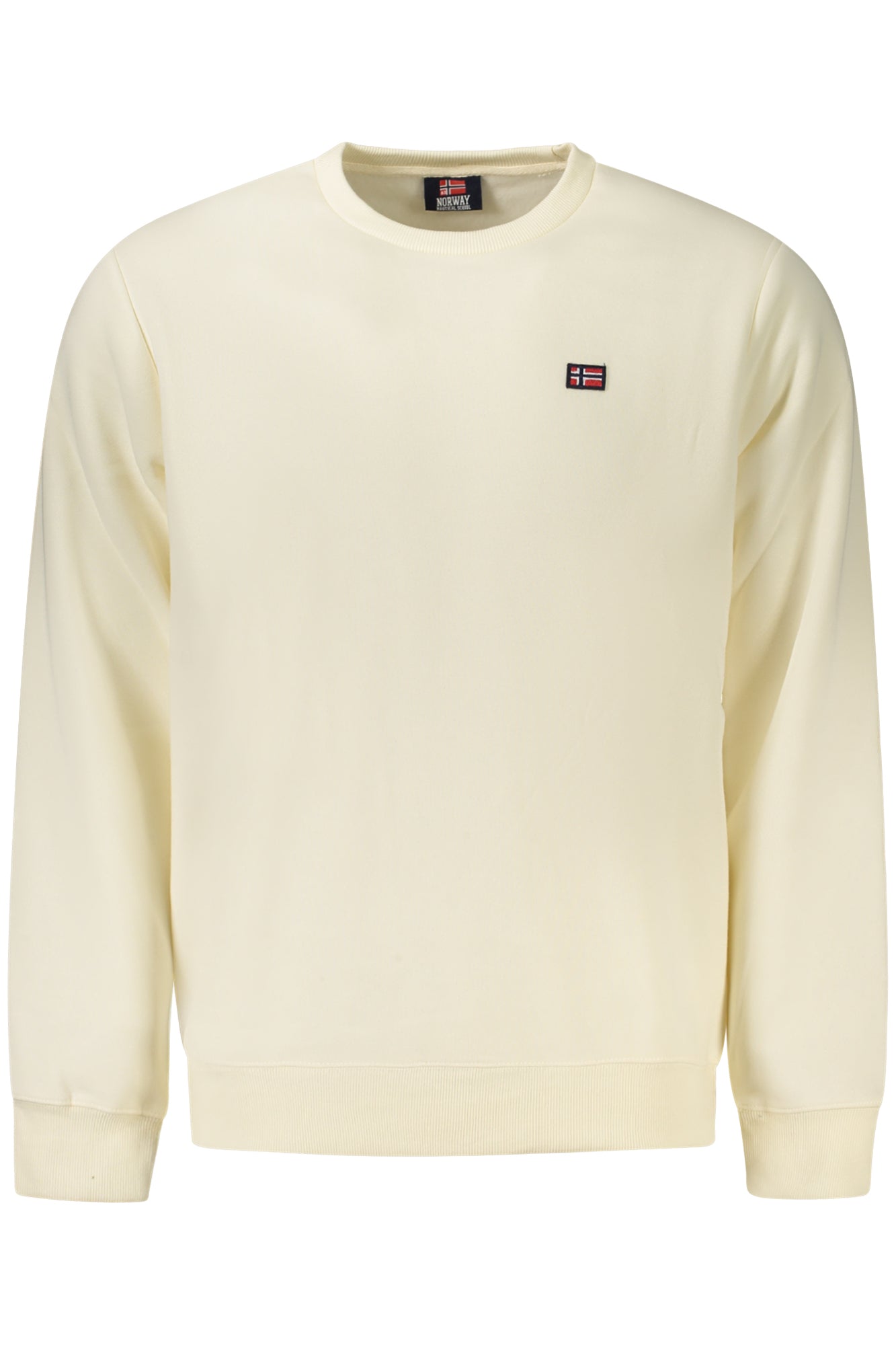 SUDADERA BLANCA CON CREMALLERA PARA HOMBRE NORWAY 1963 