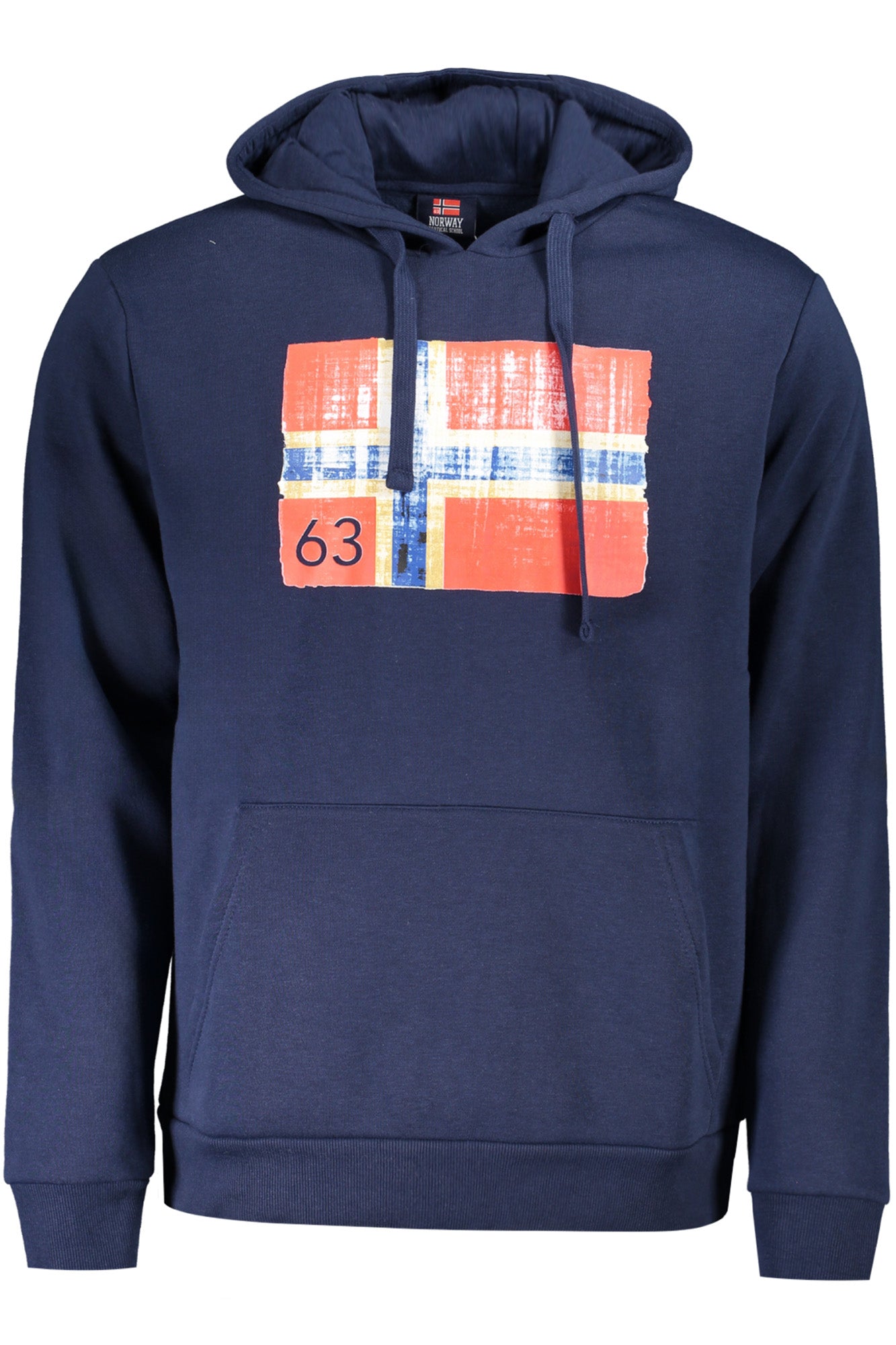 SUDADERA AZUL CON CREMALLERA PARA HOMBRE NORWAY 1963 